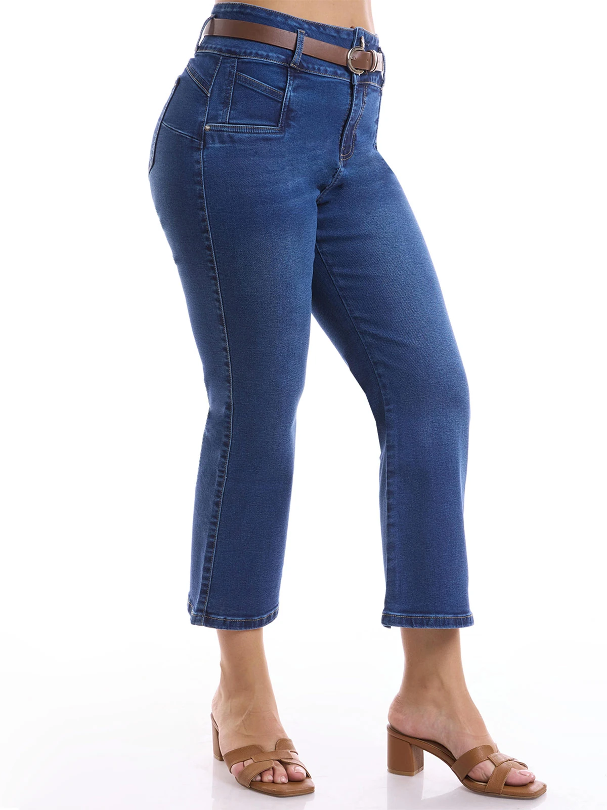 JEANS CROPPED FLARE MUJER METAL JEANS FABIOLA - 4