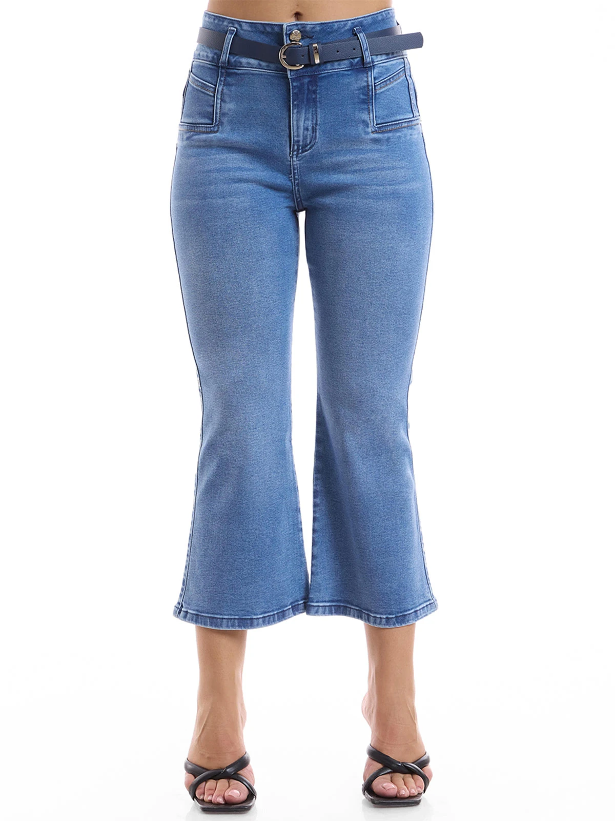 JEANS CROPPED FLARE MUJER METAL JEANS FABIOLA - 2