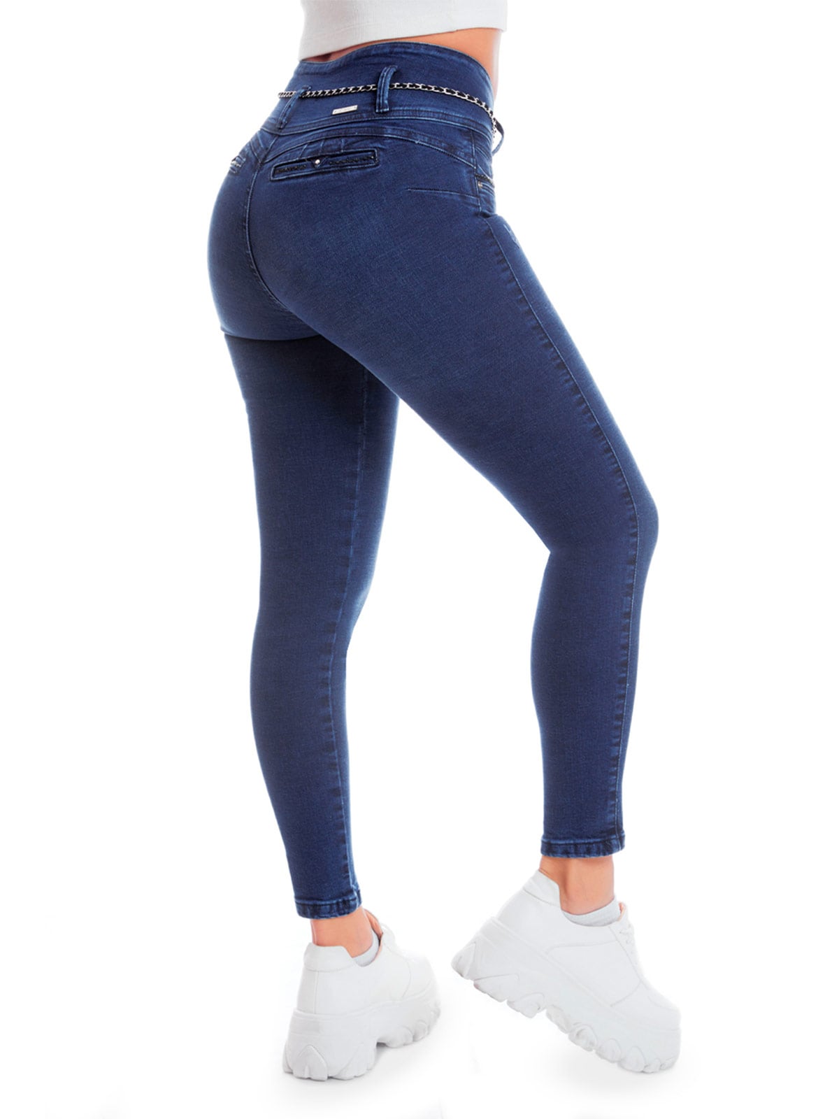 JEANS CROPPED SKINNY MUJER METAL JEANS KITTY - 3
