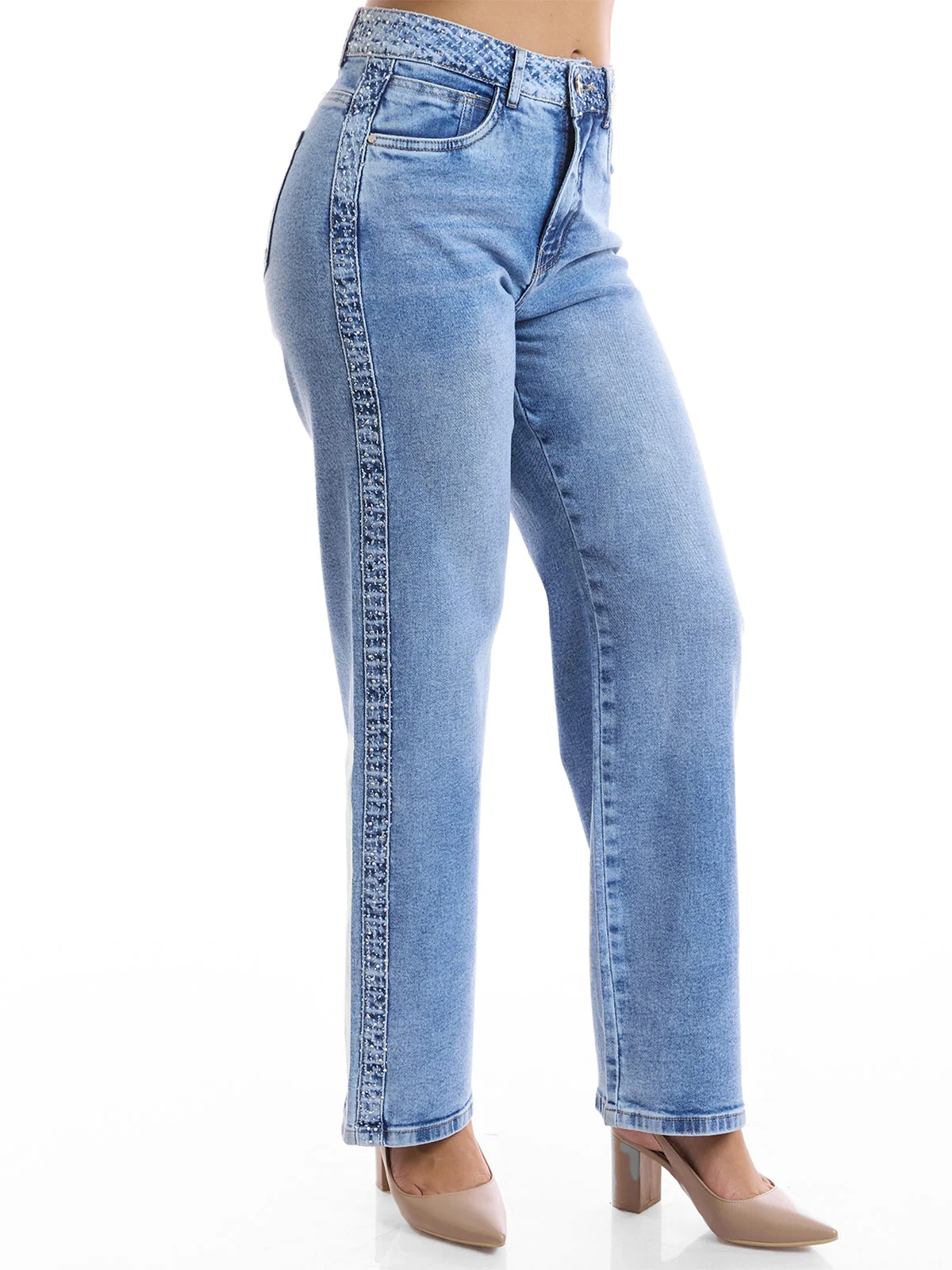 JEANS WIDE LEG MUJER METAL JEANS HOLIDAY - 3