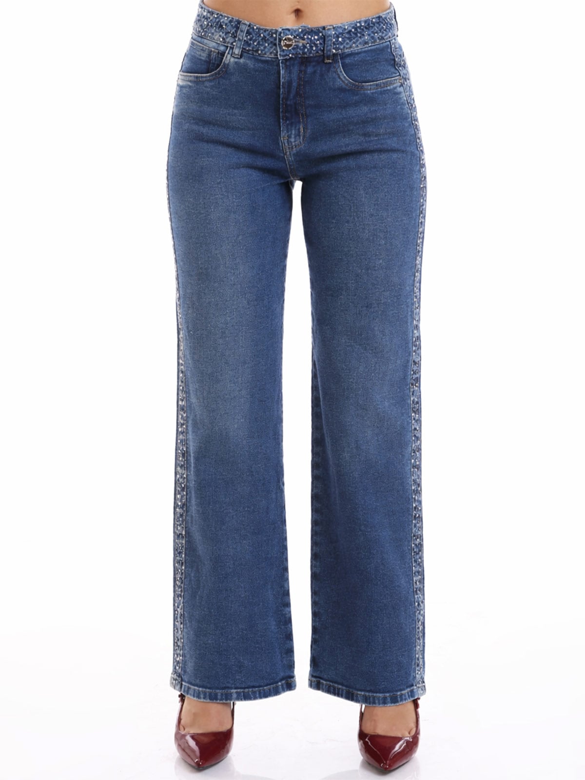 JEANS WIDE LEG MUJER METAL JEANS HOLIDAY - 2