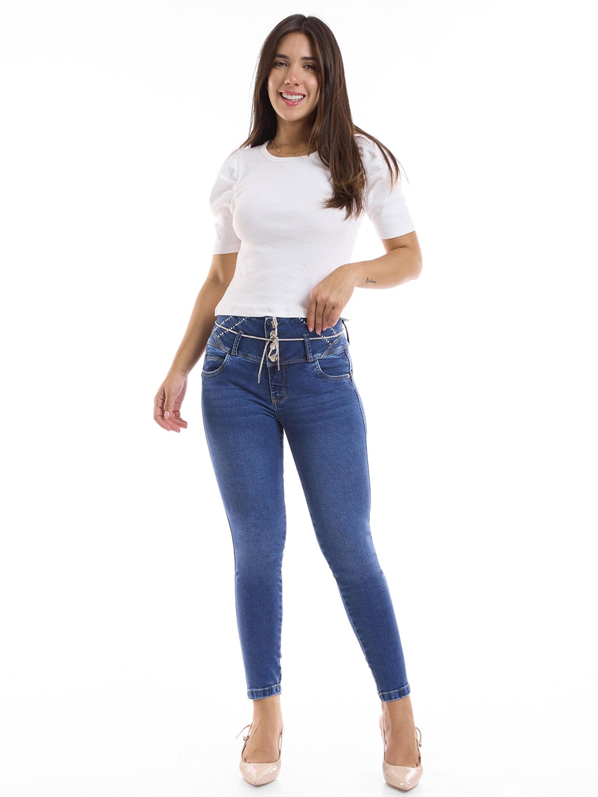 JEAN SKINNY MUJER METAL JEANS IRMA - 1
