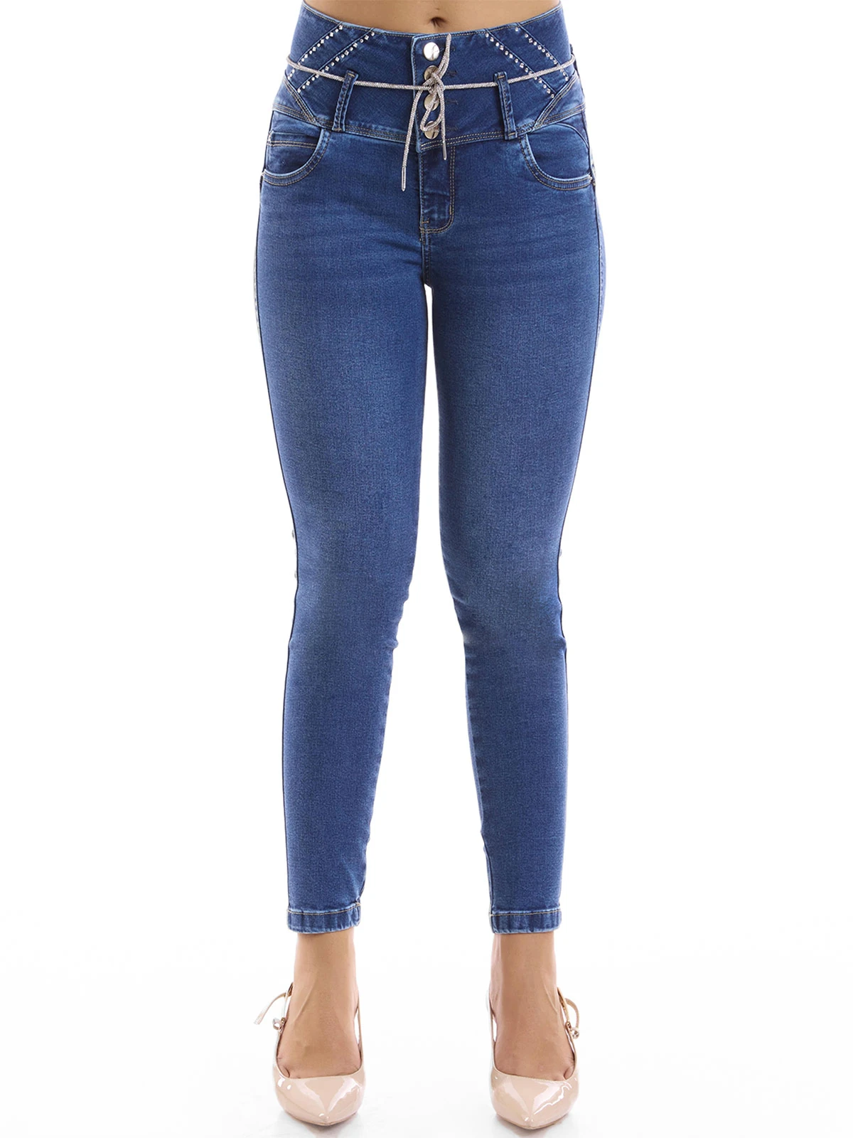 JEAN SKINNY MUJER METAL JEANS IRMA - 2