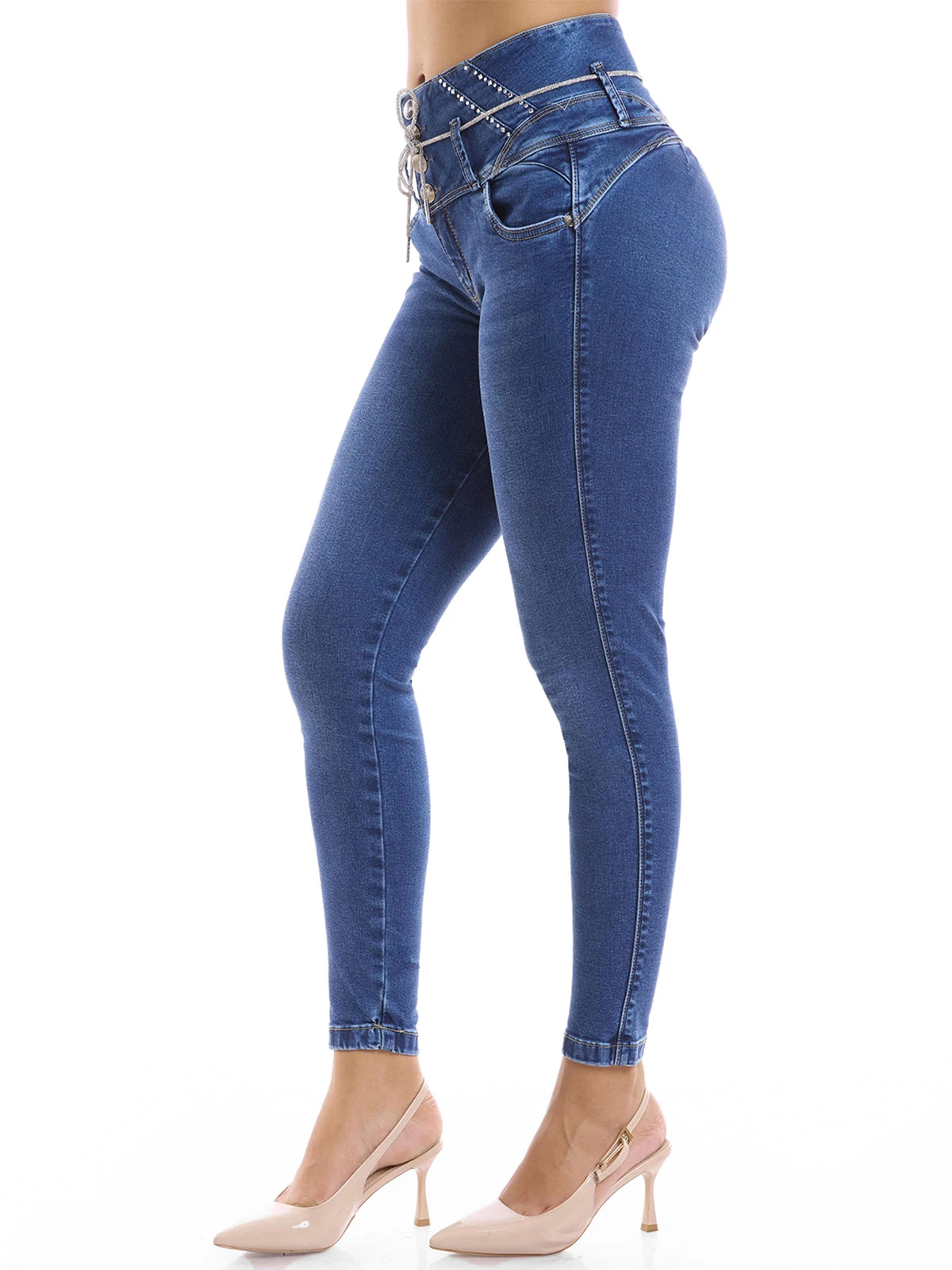 JEAN SKINNY MUJER METAL JEANS IRMA - 4