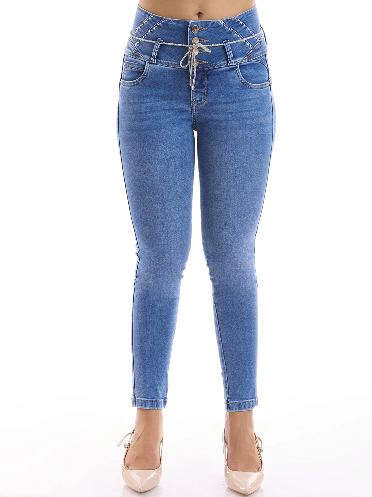 JEAN SKINNY MUJER METAL JEANS IRMA - 2