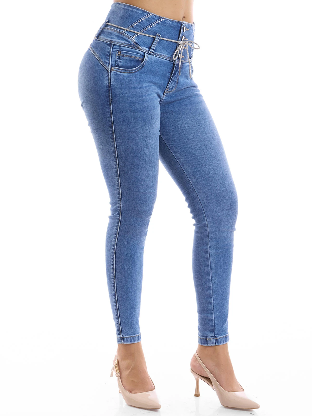 JEAN SKINNY MUJER METAL JEANS IRMA - 4