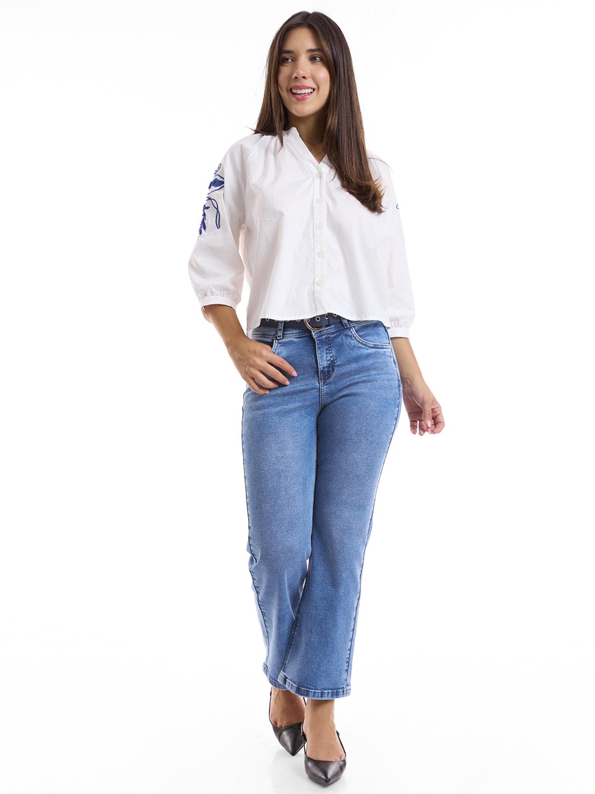 JEANS CULOTTE MUJER METAL JEANS INDISCRETA - 1