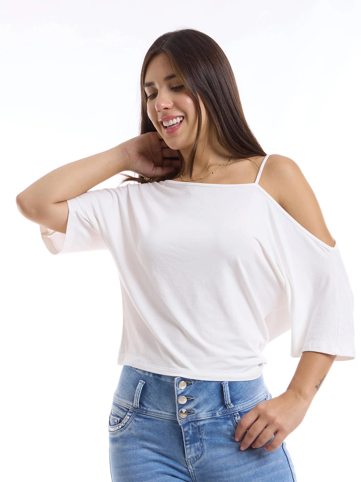 POLO MUJER METAL JEANS ASSIMI - 3