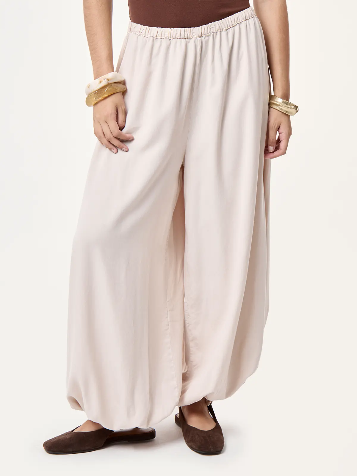 PANTALÓN REGULAR MUJER INDEX BOMBACHO - 1