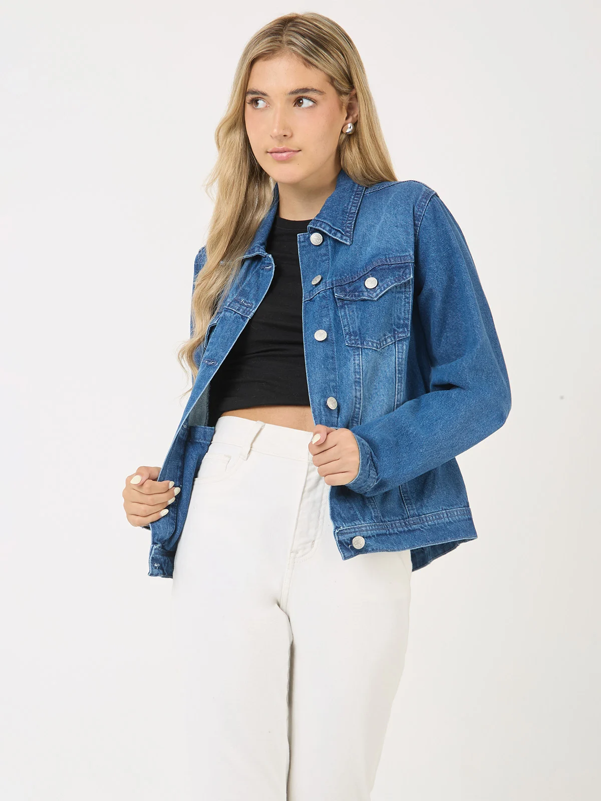 CASACA MUJER PEPE JEANS CORTA ROSE - 1