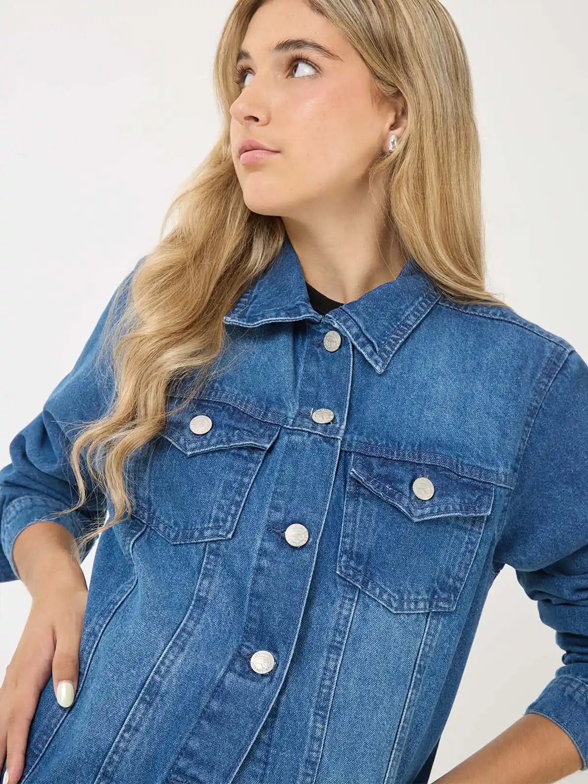 CASACA MUJER PEPE JEANS CORTA ROSE - 4