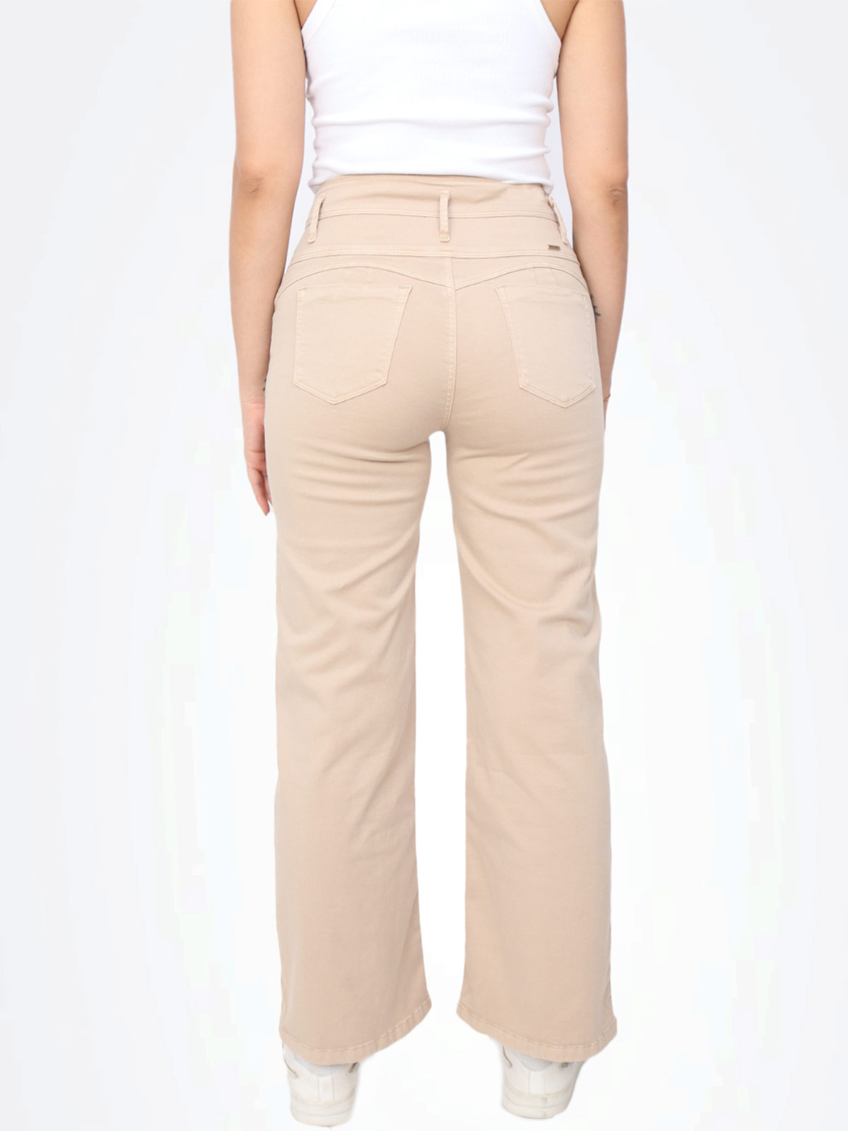 PANTALÓN STRAIGHT MUJER KAYRA POBLET PERFECT FIT - 2