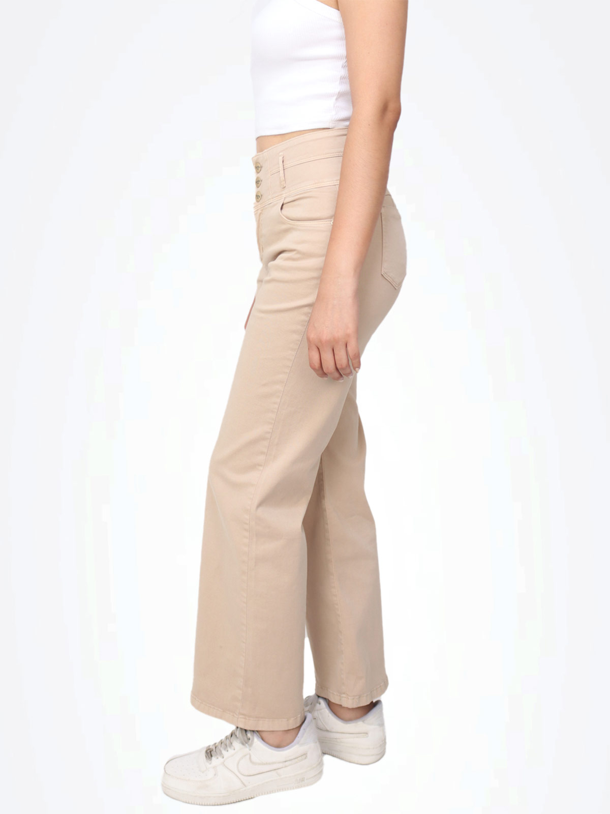 PANTALÓN STRAIGHT MUJER KAYRA POBLET PERFECT FIT - 3