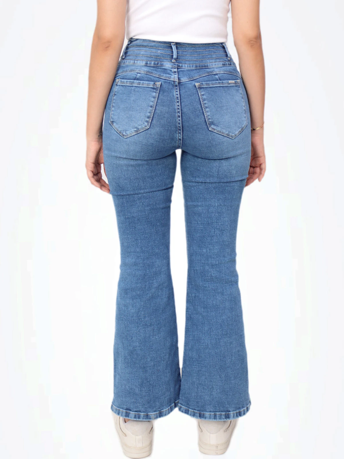 JEANS FLARE MUJER KAYRA POBLET PERFECT FIT - 2