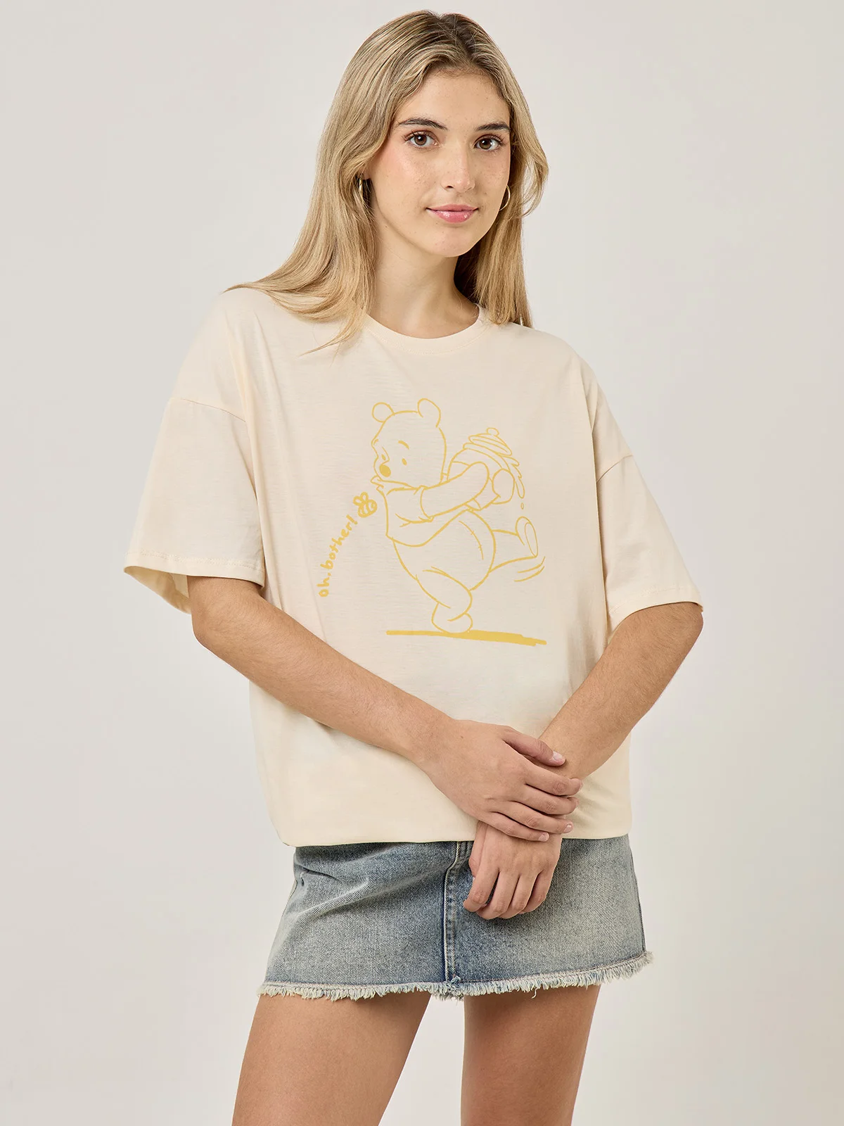 POLO MANGA CORTA MUJER INDEX WINNIE POOH - 1
