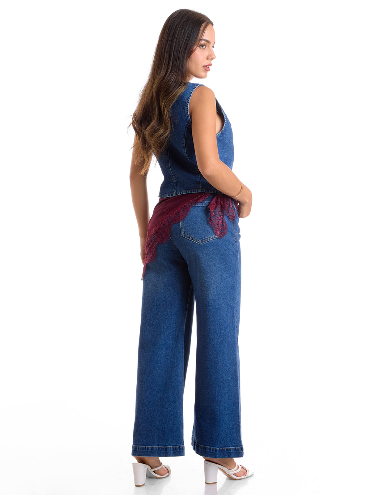 JEANS WIDE LEG MUJER METAL JEANS GRECIA - 3