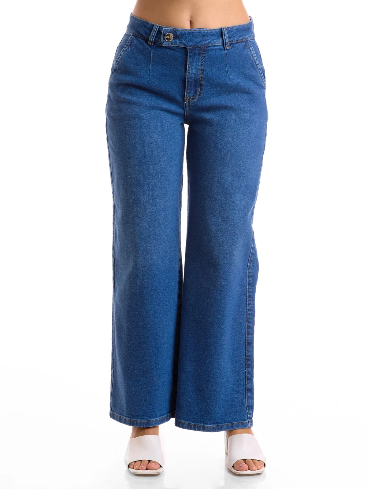 JEANS STRAIGHT MUJER METAL JEANS NAOMI - 1