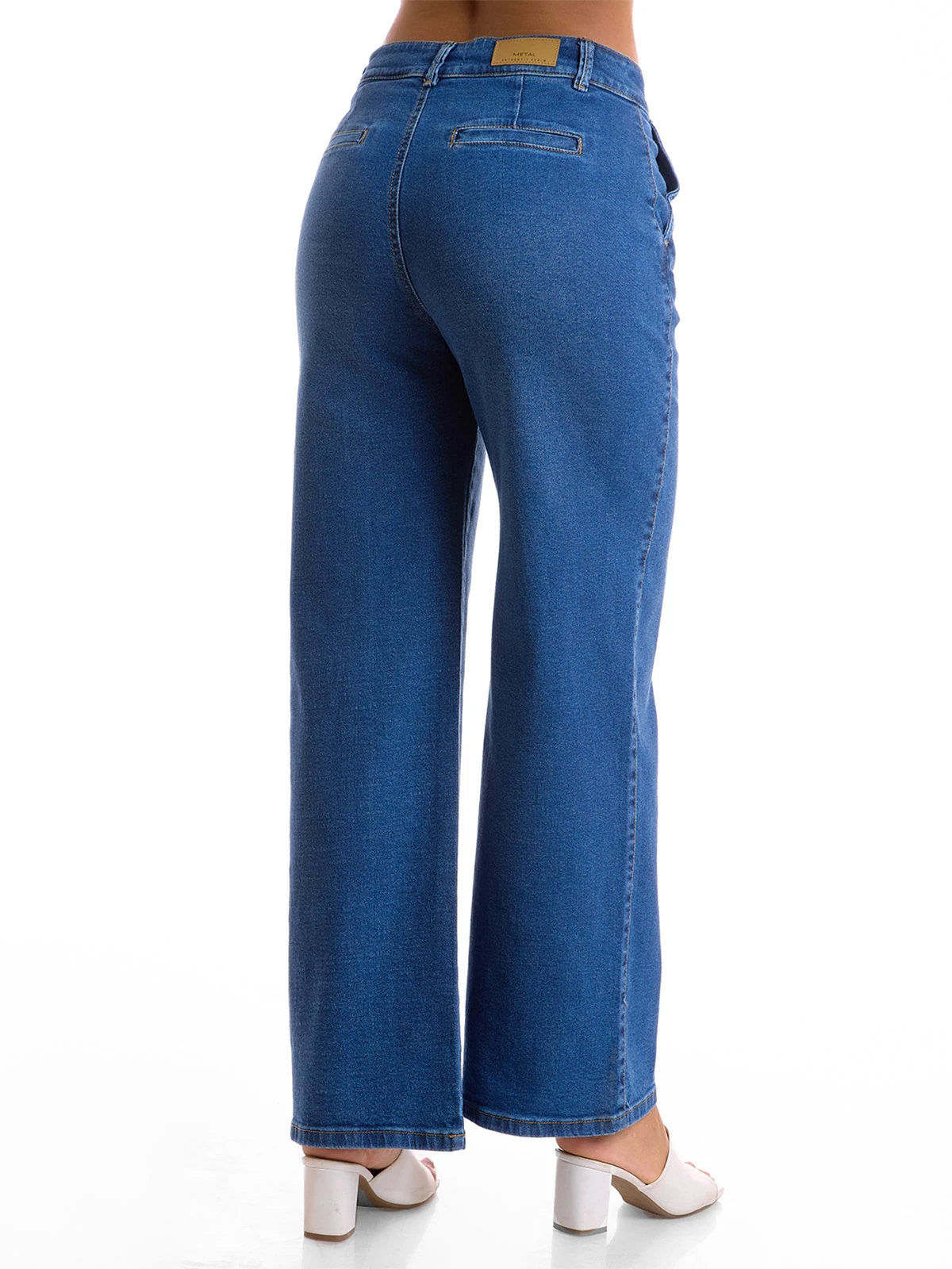 JEANS STRAIGHT MUJER METAL JEANS NAOMI - 2