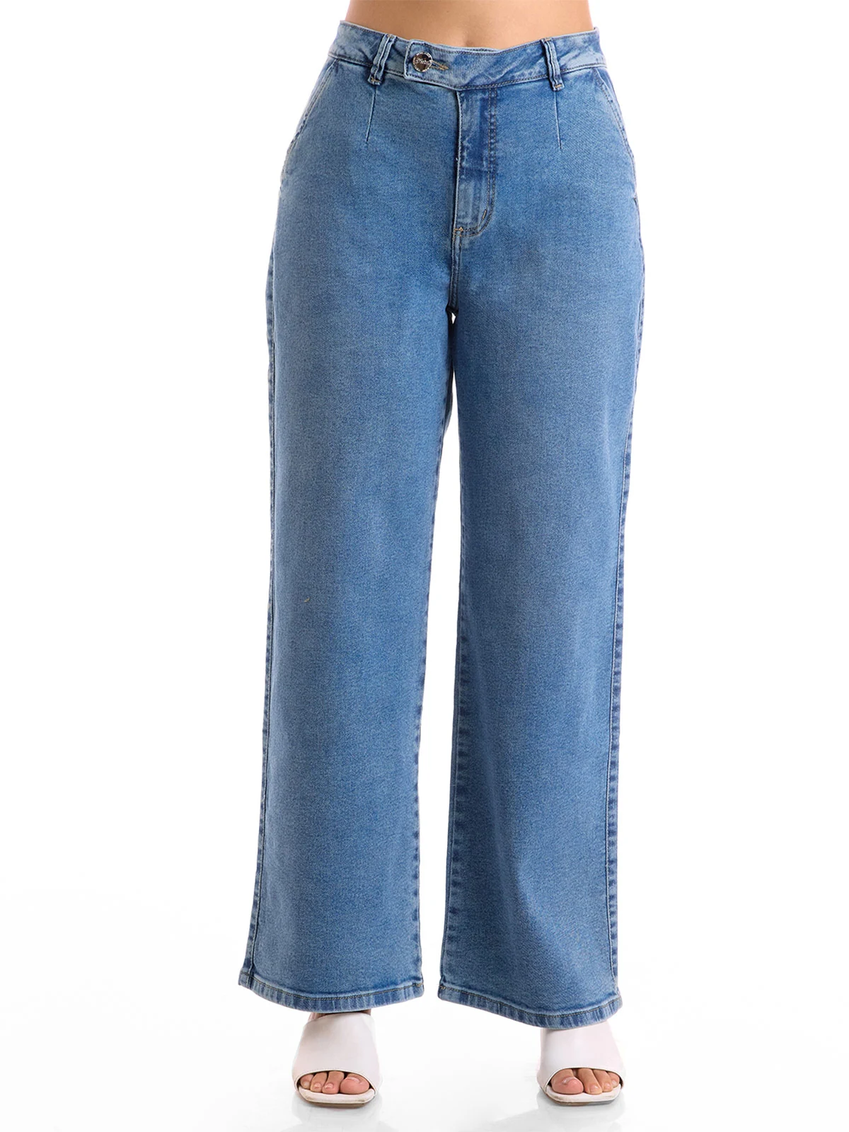 JEANS STRAIGHT MUJER METAL JEANS NAOMI - 1
