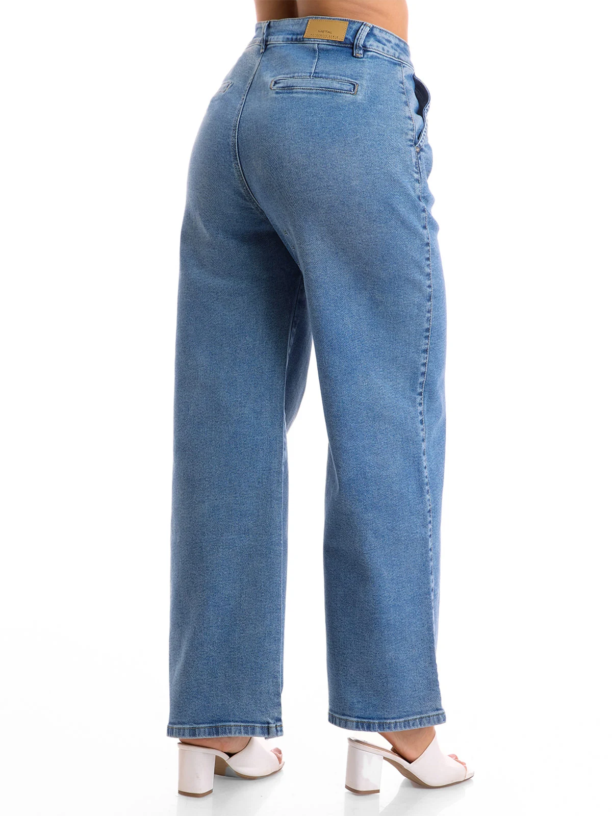 JEANS STRAIGHT MUJER METAL JEANS NAOMI - 2