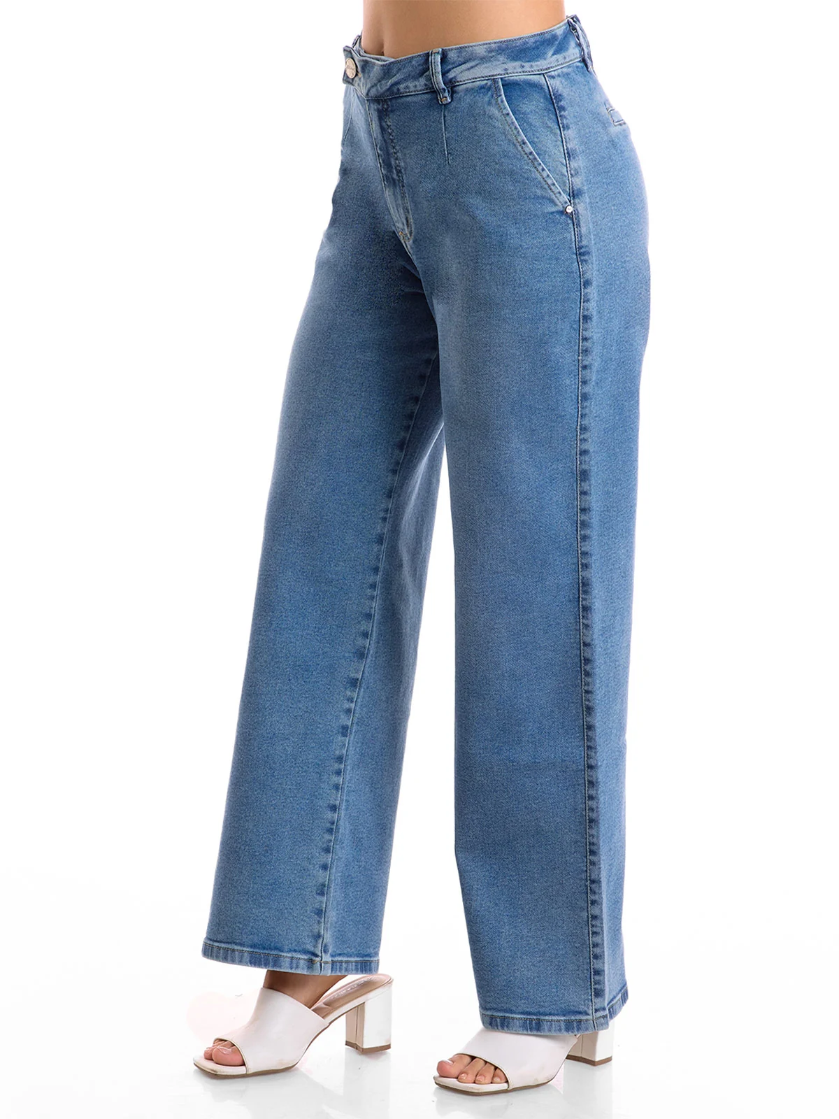 JEANS STRAIGHT MUJER METAL JEANS NAOMI - 4