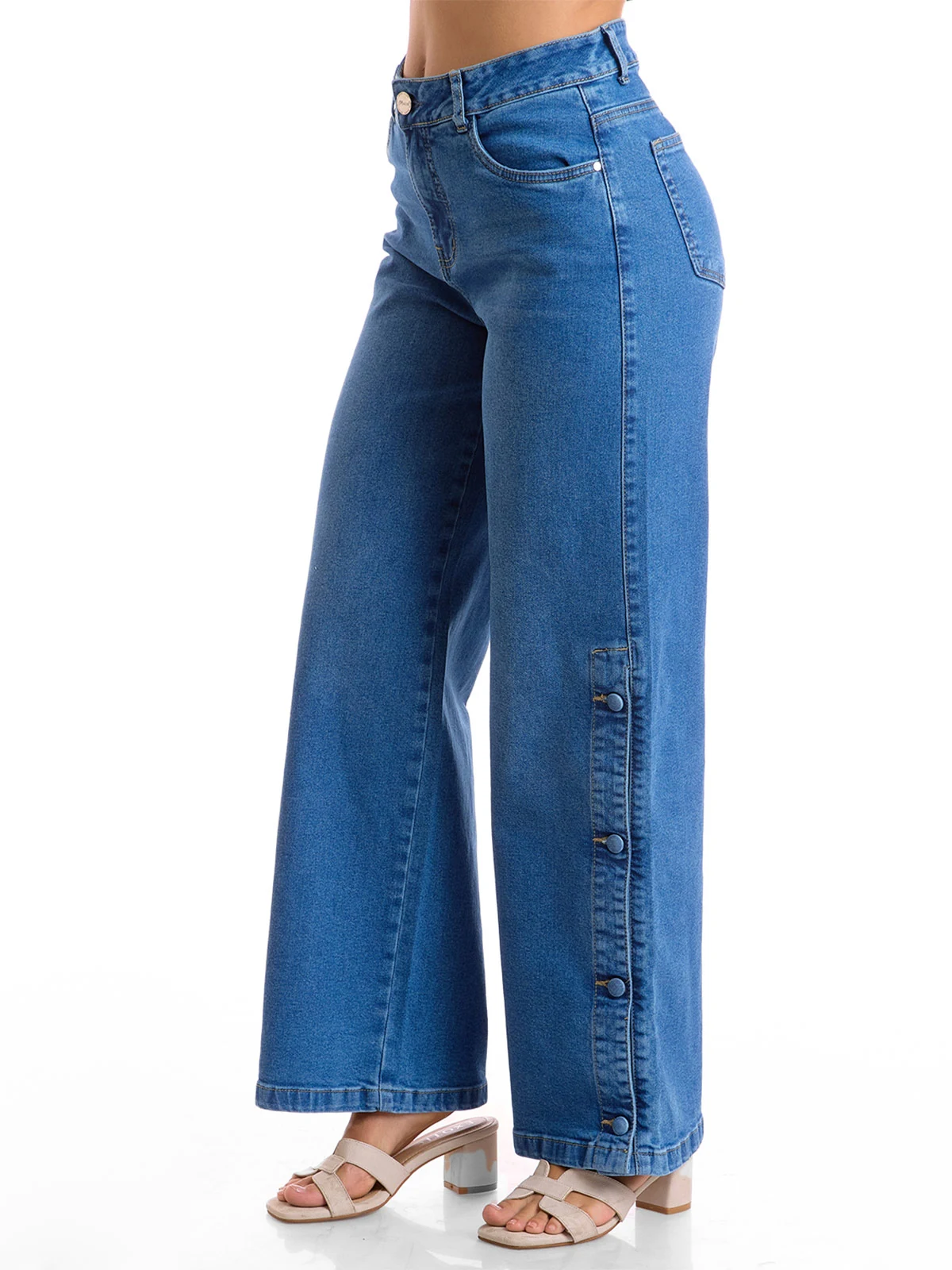 JEANS WIDE LEG MUJER METAL JEANS TANIA - 3
