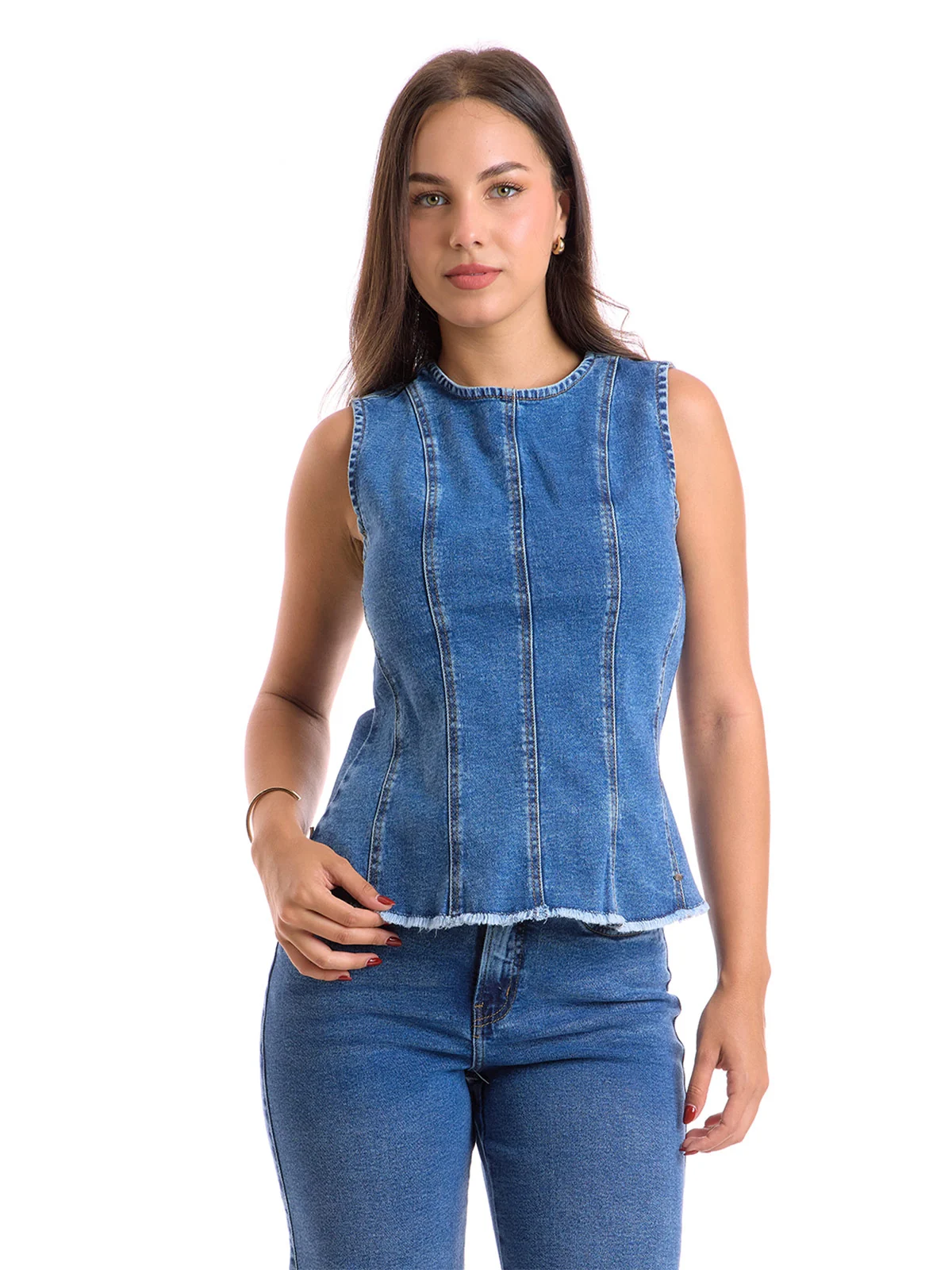 POLO MUJER METAL JEANS DENIM FLORIDA - 3