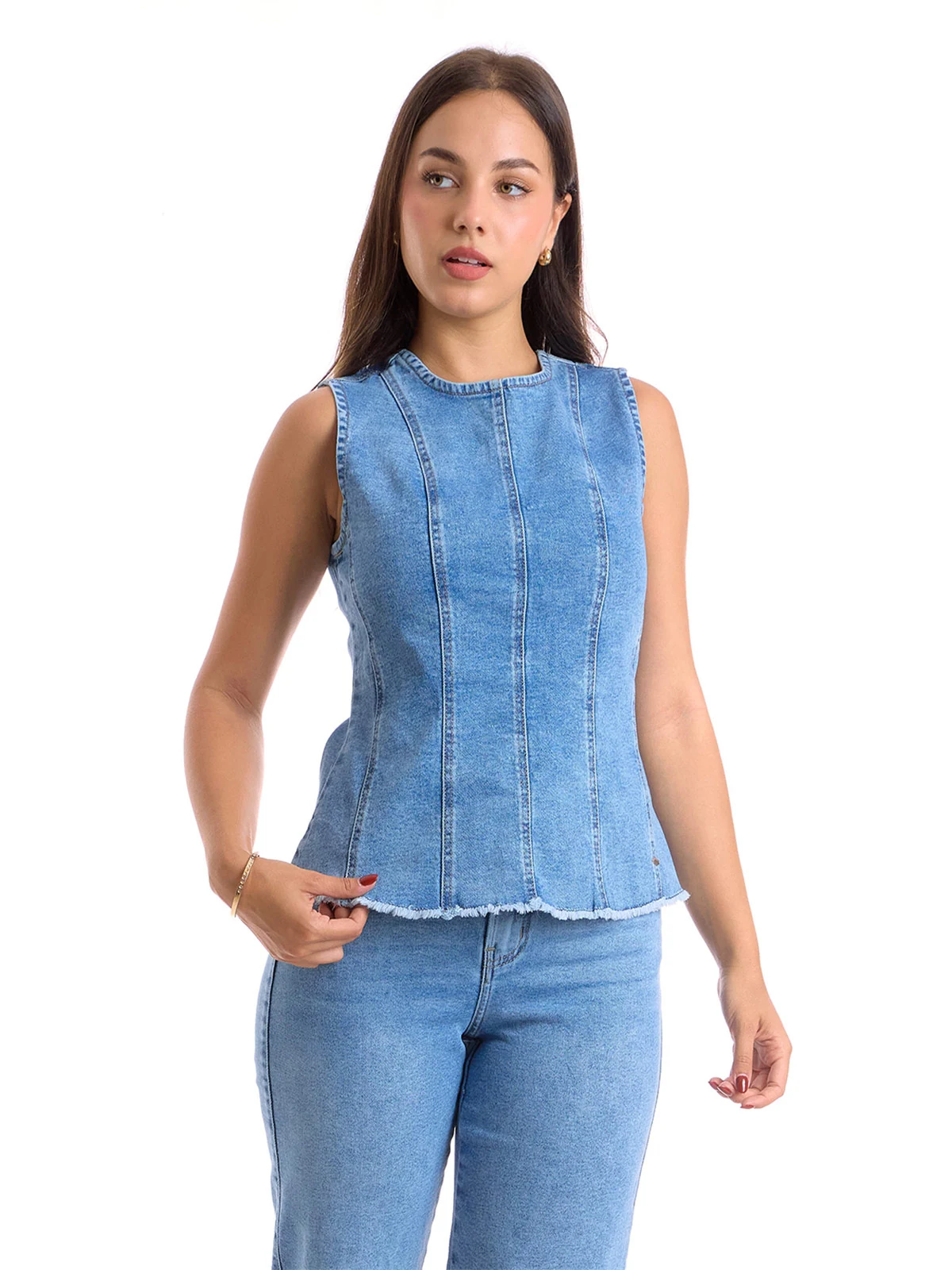 POLO MUJER METAL JEANS DENIM FLORIDA - 3