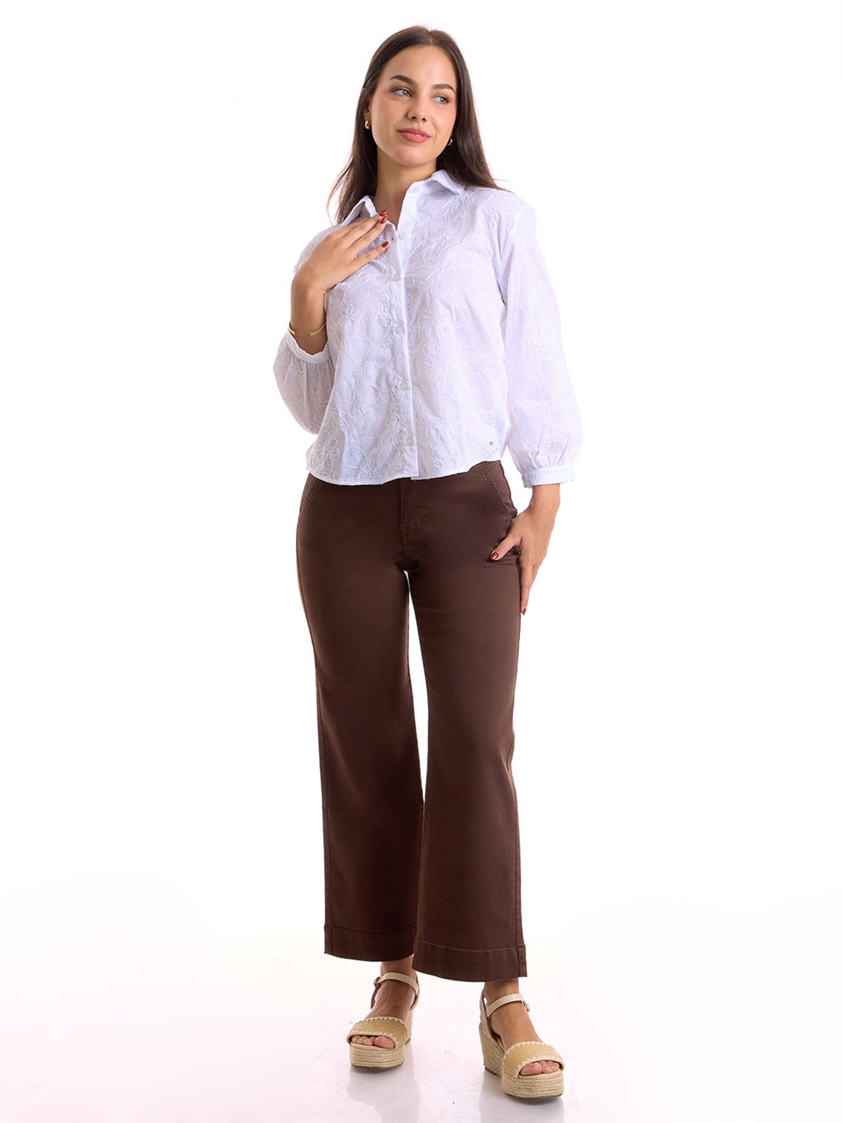 PANTALÓN CULOTTE MUJER METAL JEANS LUCERO - 5