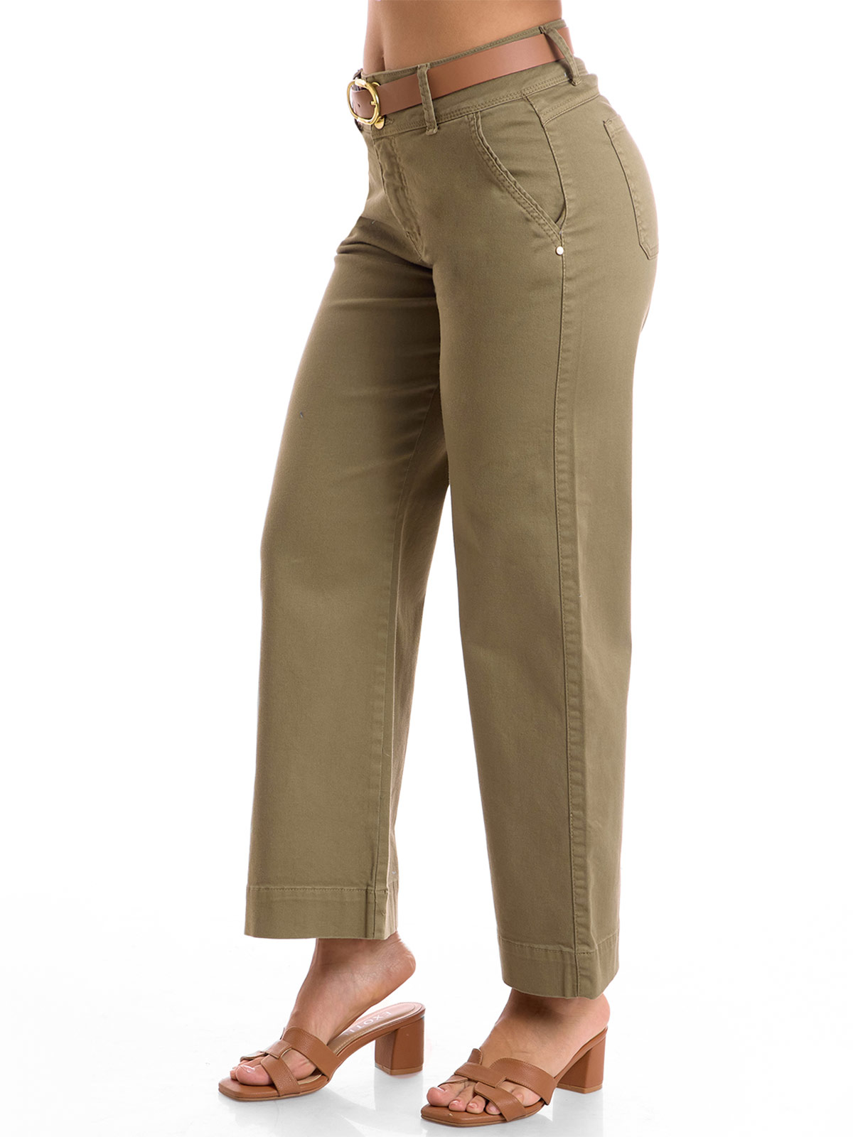 PANTALÓN CULOTTE MUJER METAL JEANS LUCERO - 3