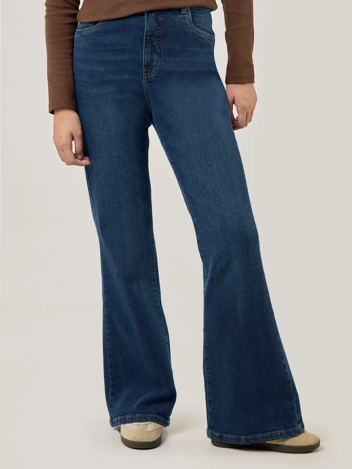 JEANS FLARE MUJER AERO - 1