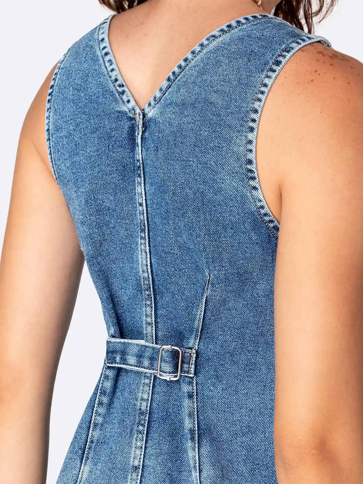 VESTIDO MUJER PIONIER JUMPER DENIM PAULIN - 6