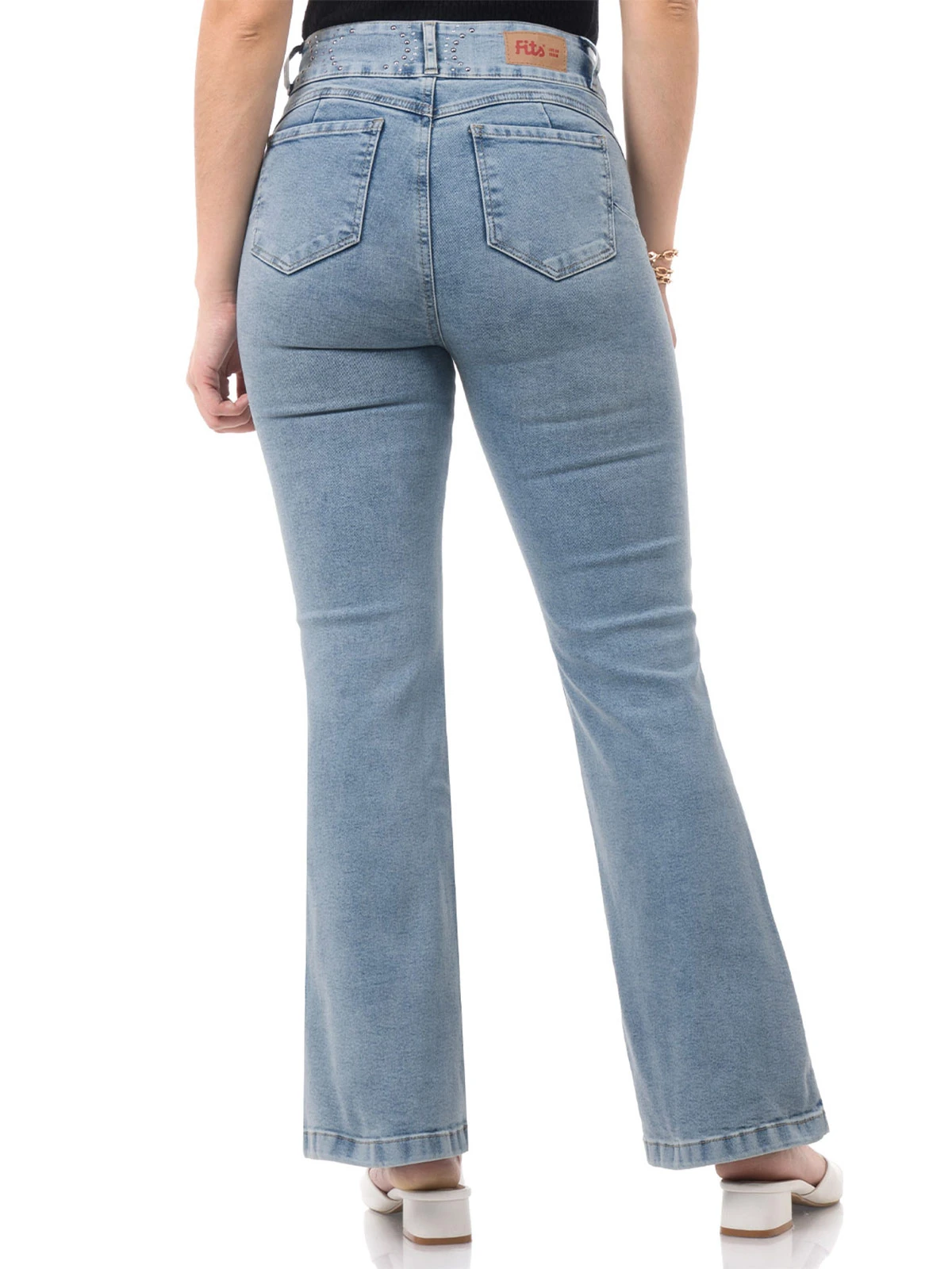 JEANS FLARE MUJER PIONIER FRONS - 4