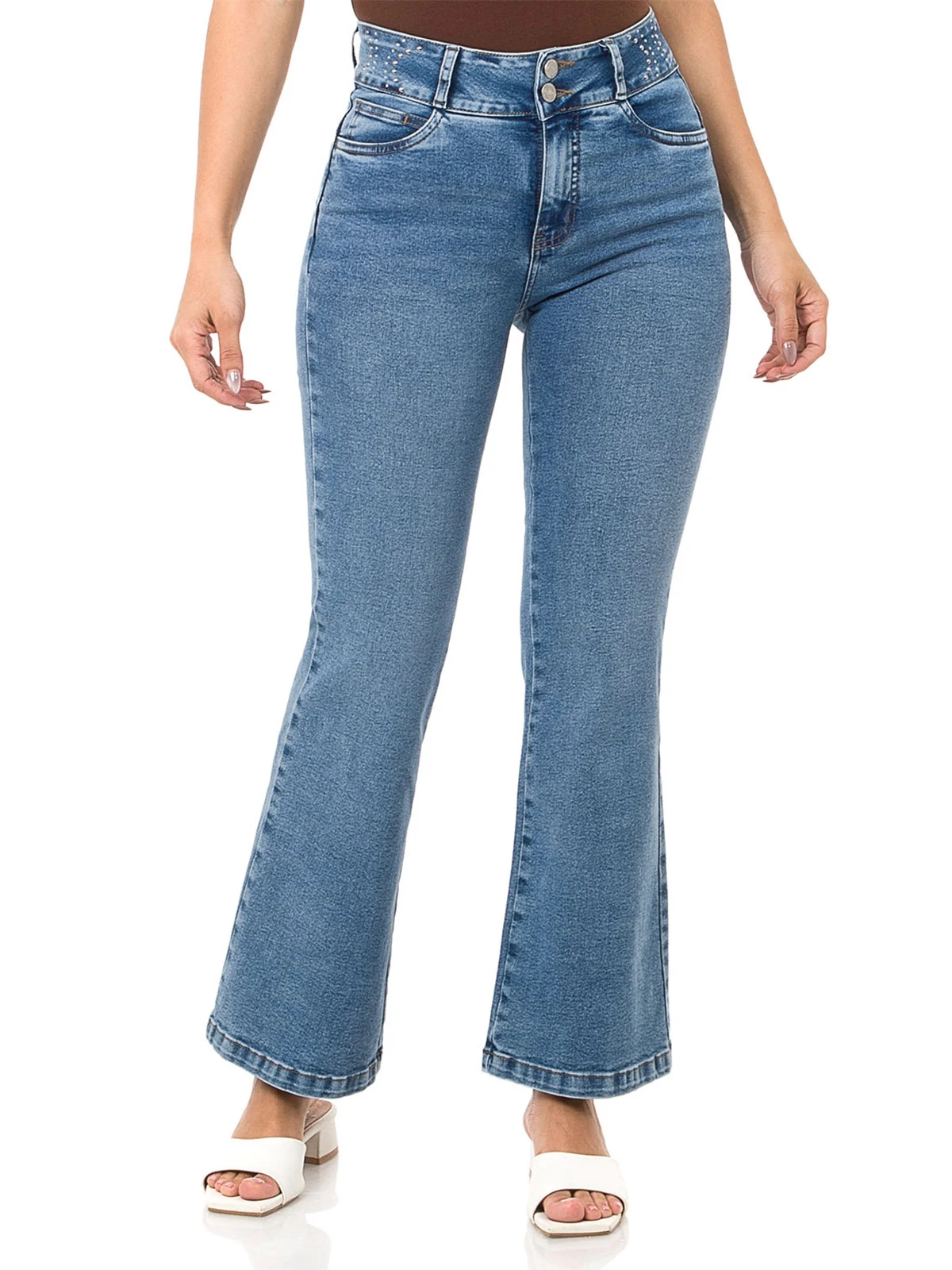 JEANS FLARE MUJER PIONIER FRONS - 2