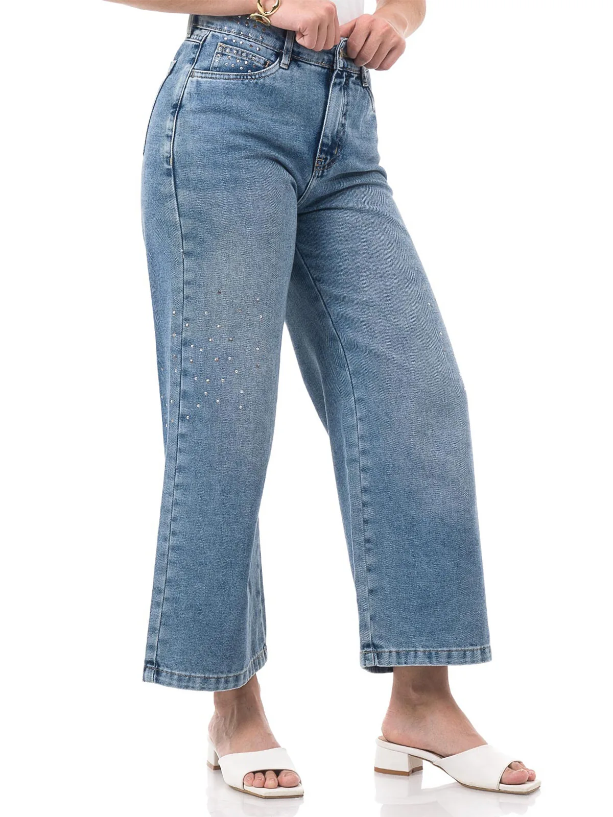 JEANS STRAIGHT MUJER PIONIER RAMSI - 3