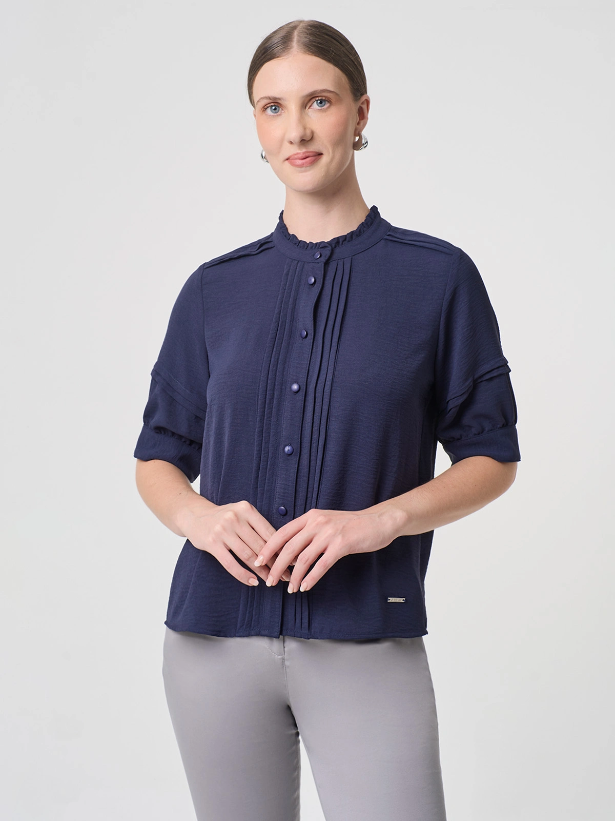 BLUSA MANGA CORTA MUJER JOHN HOLDEN WOMAN VICTORIA - 1