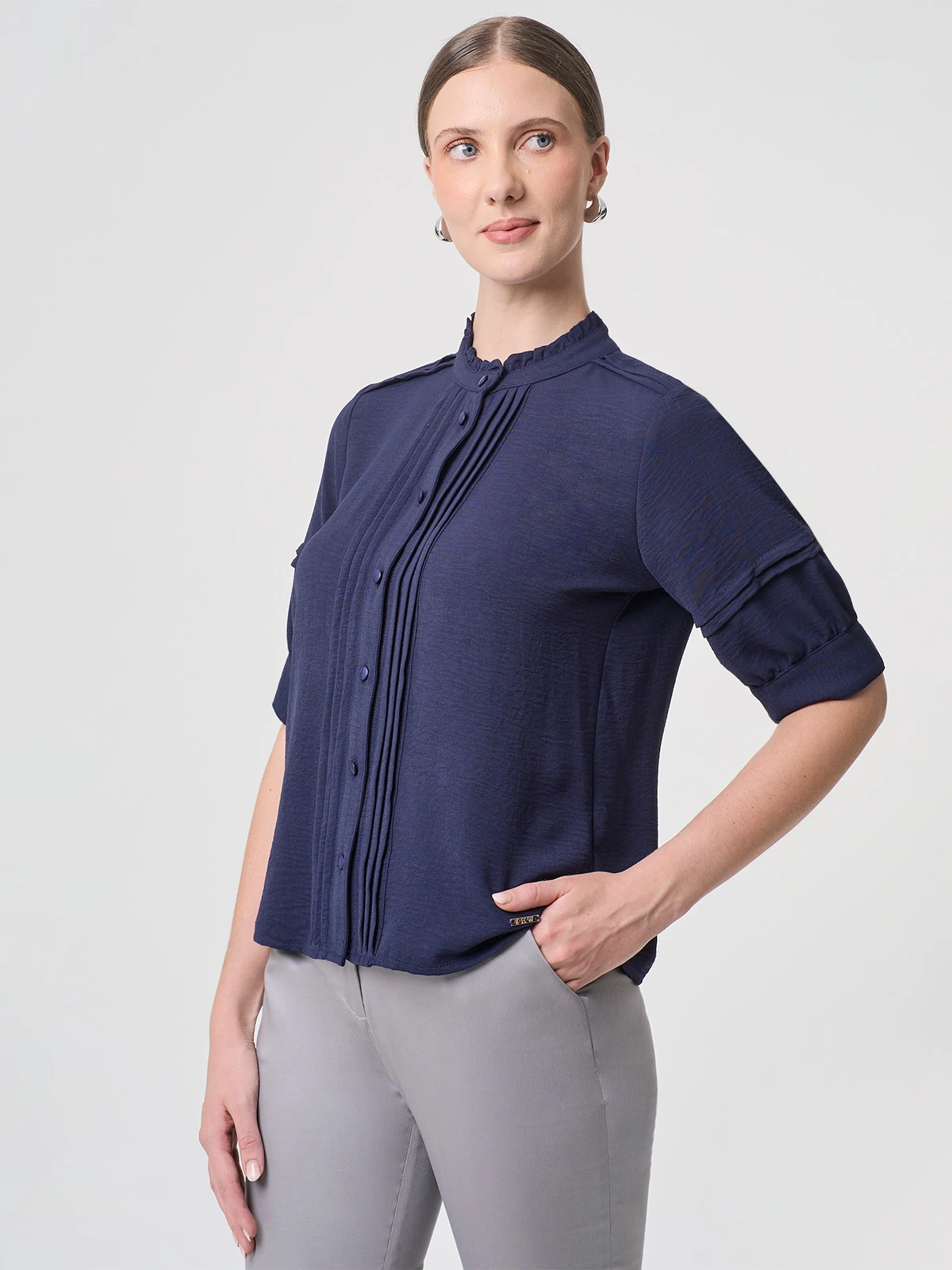 BLUSA MANGA CORTA MUJER JOHN HOLDEN WOMAN VICTORIA - 3