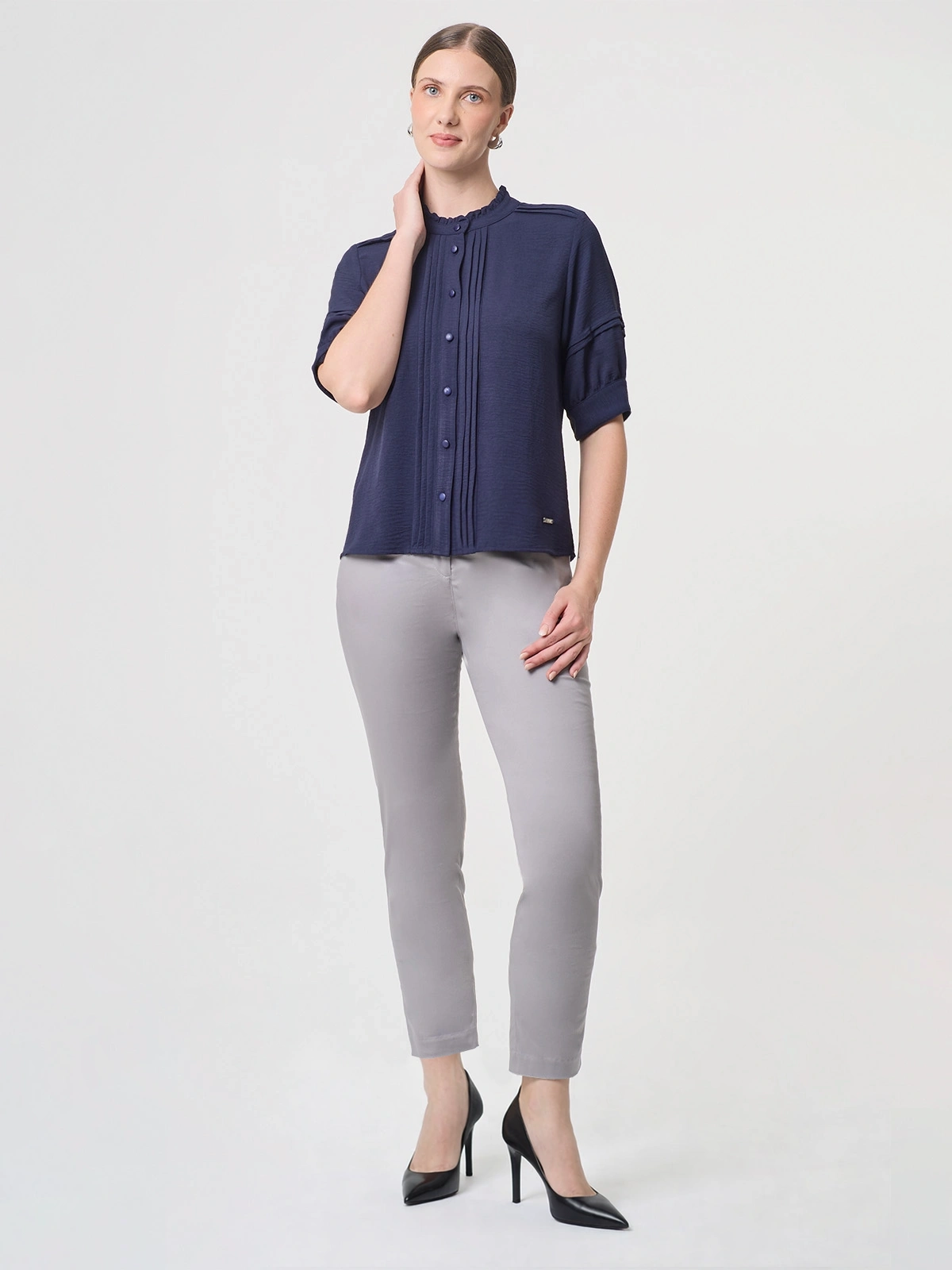BLUSA MANGA CORTA MUJER JOHN HOLDEN WOMAN VICTORIA - 5
