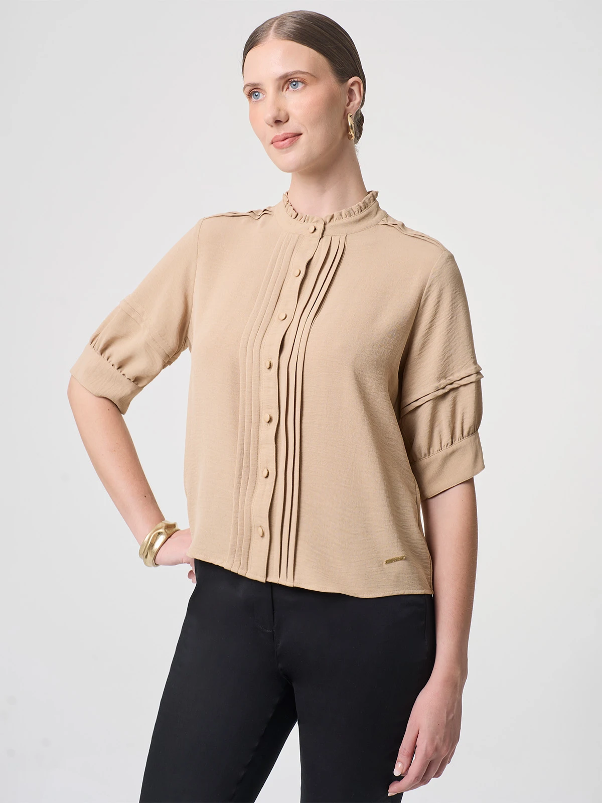BLUSA MANGA CORTA MUJER JOHN HOLDEN WOMAN VICTORIA - 3