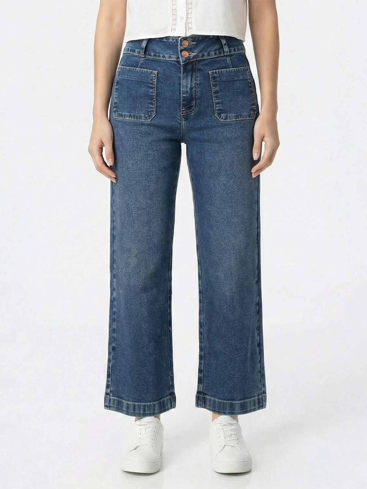 JEANS BOOT CUT MUJER GOCCOS VERISSE - 1