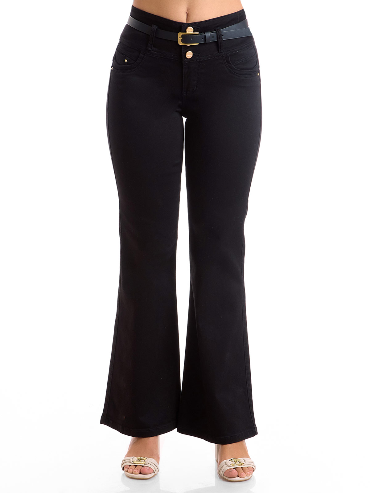 PANTALÓN FLARE MUJER METAL JEANS KITTY - 2