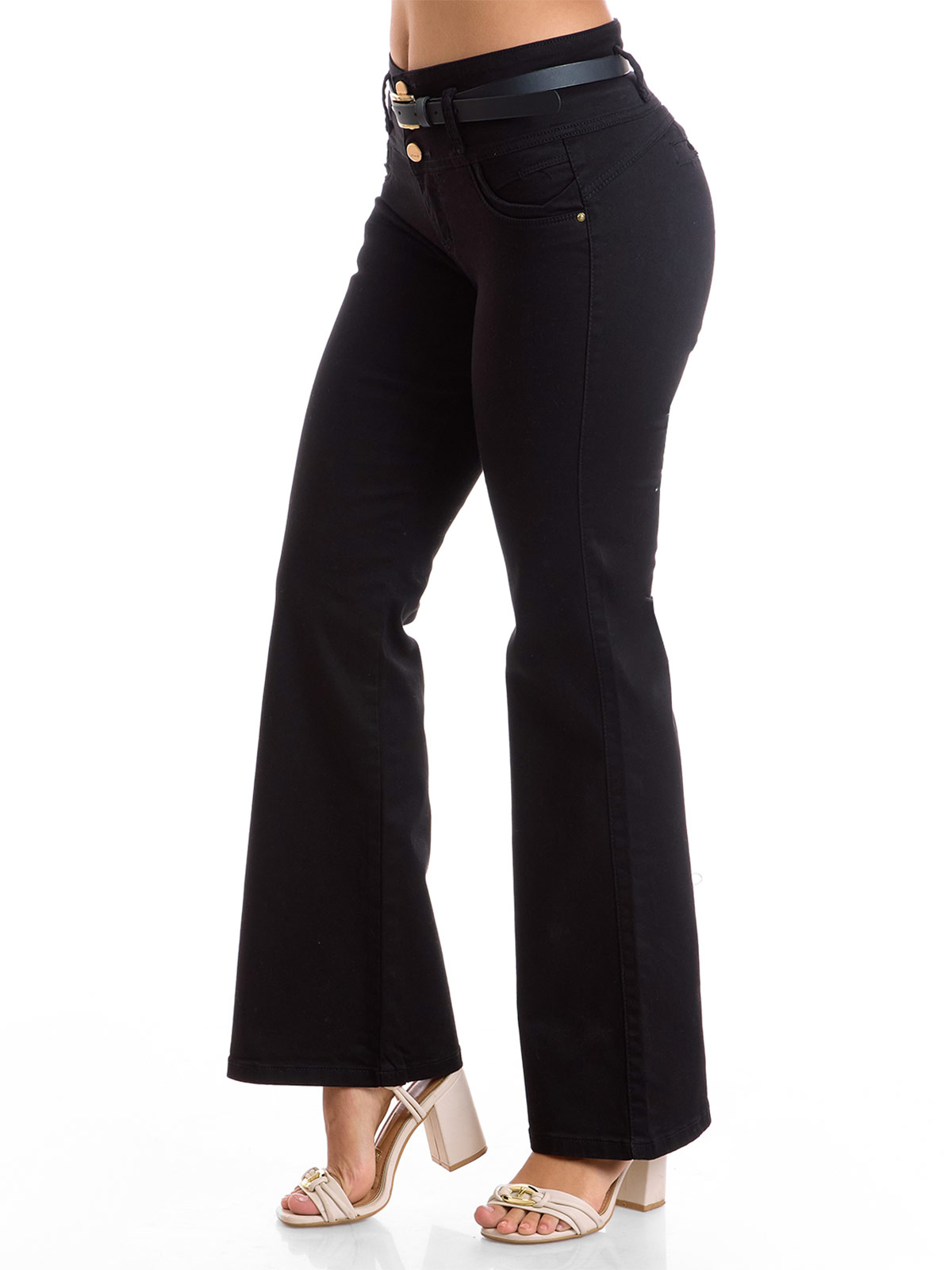 PANTALÓN FLARE MUJER METAL JEANS KITTY - 3