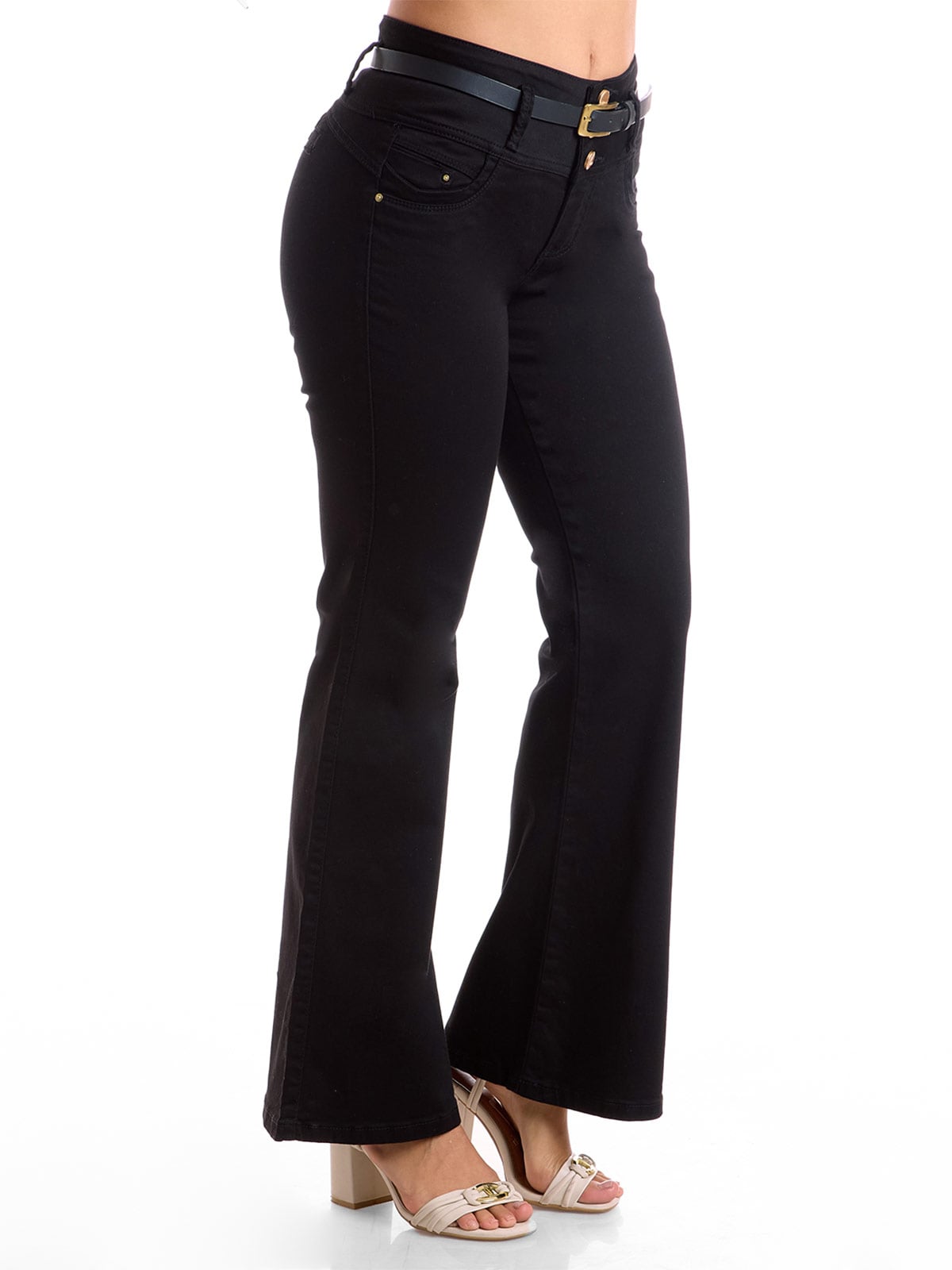 PANTALÓN FLARE MUJER METAL JEANS KITTY - 5