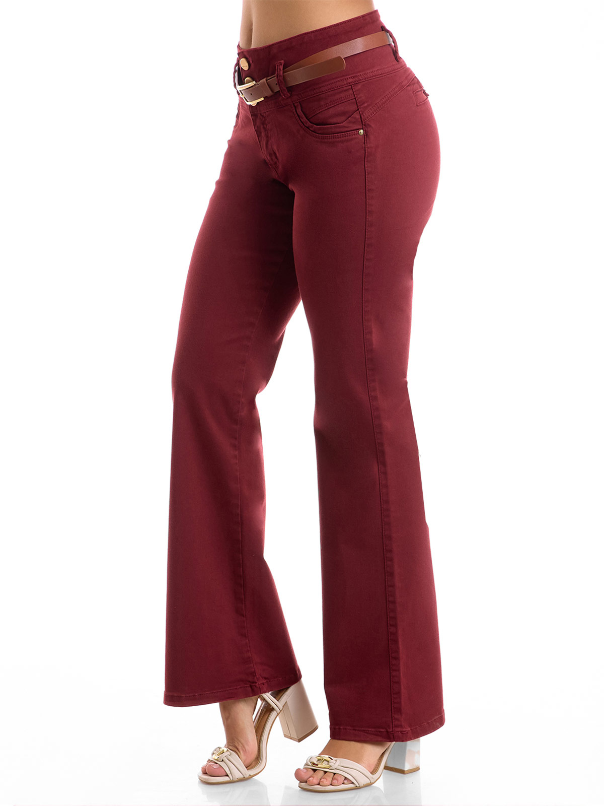 PANTALÓN FLARE MUJER METAL JEANS KITTY - 4