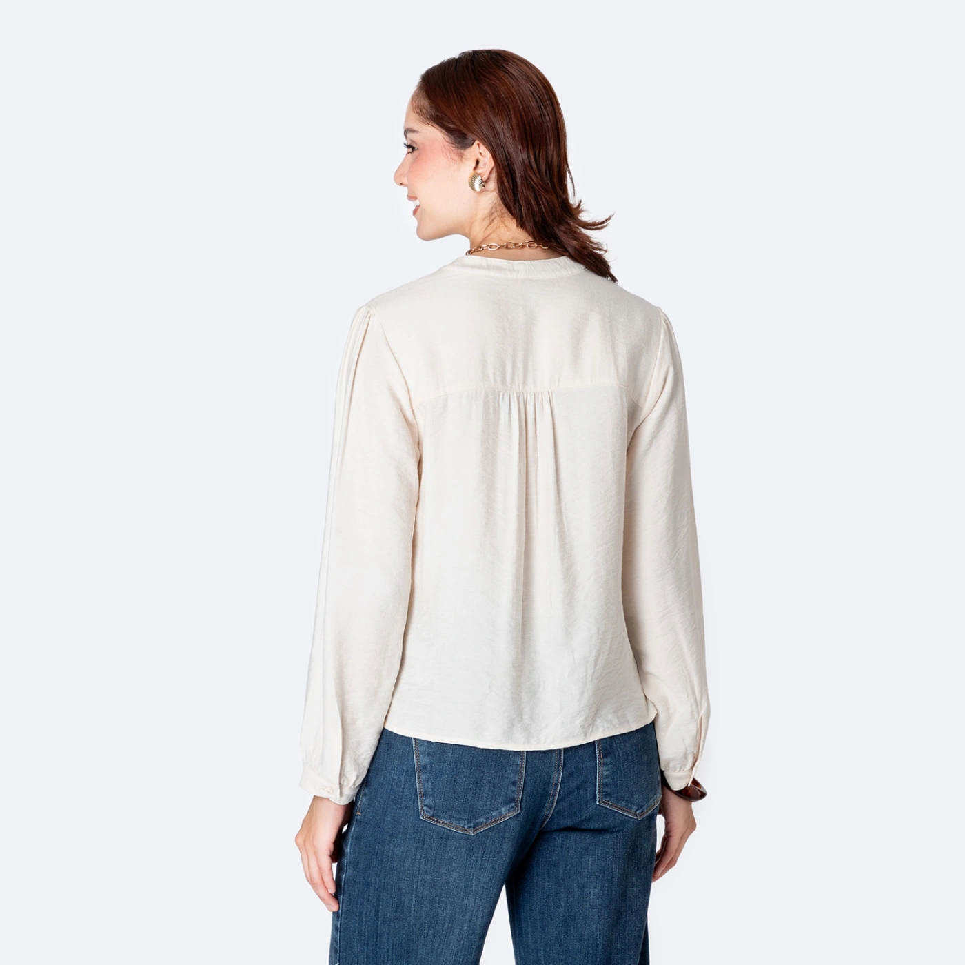 BLUSA MANGA LARGA MUJER PIONIER WINIKA BOHO - 3