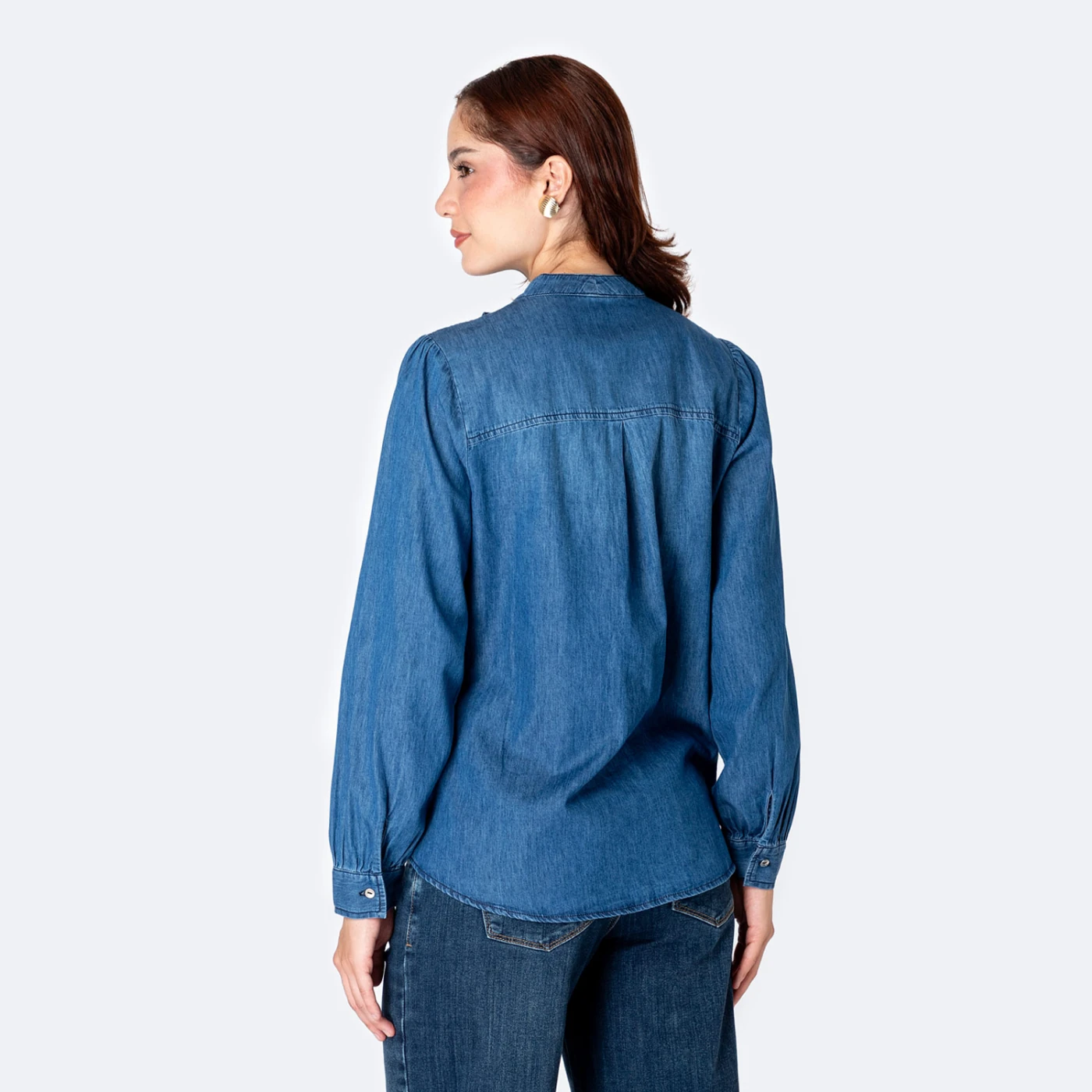 BLUSA MANGA LARGA MUJER PIONIER THETRIS BOHO - 3