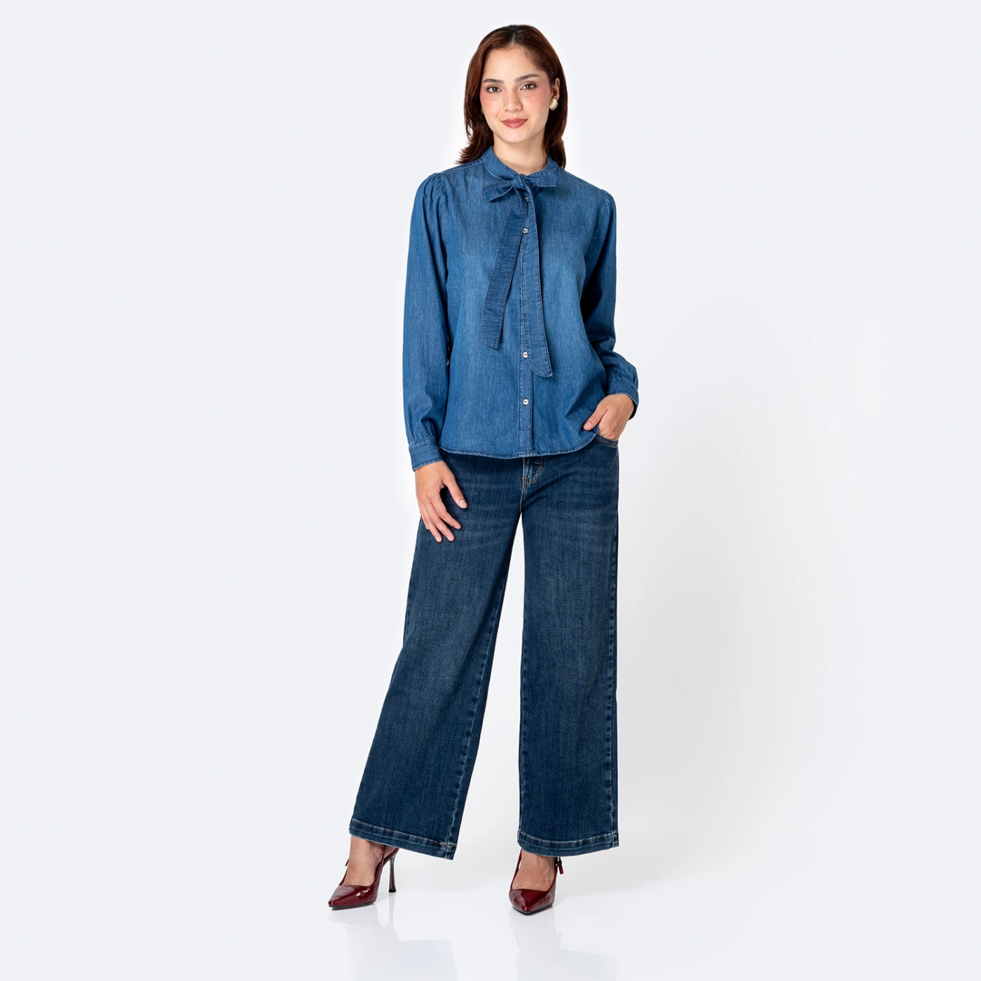 BLUSA MANGA LARGA MUJER PIONIER THETRIS BOHO - 4