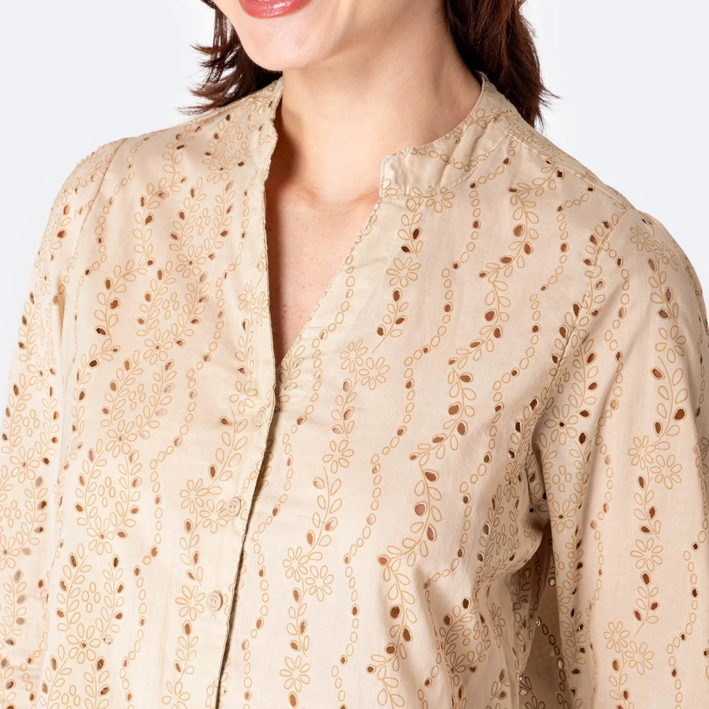 BLUSA MANGA LARGA MUJER PIONIER KINERIA BOHO - 2