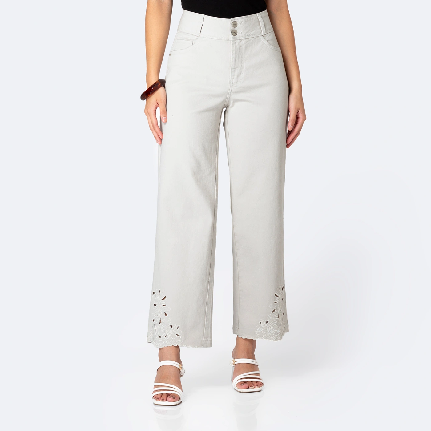 PANTALÓN RECTO MUJER PIONIER STRAIGHT DEILUUH BOHO - 1