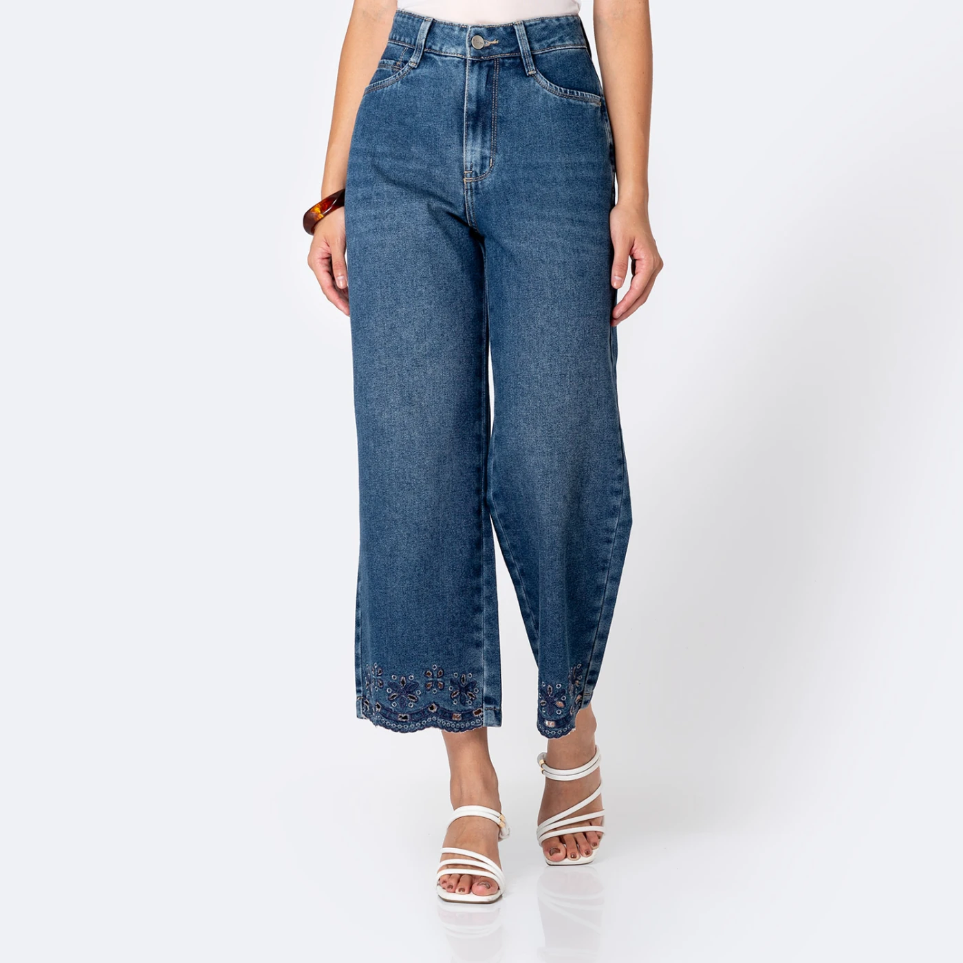 JEANS CULOTTE MUJER PIONIER NIALEH BOHO - 1